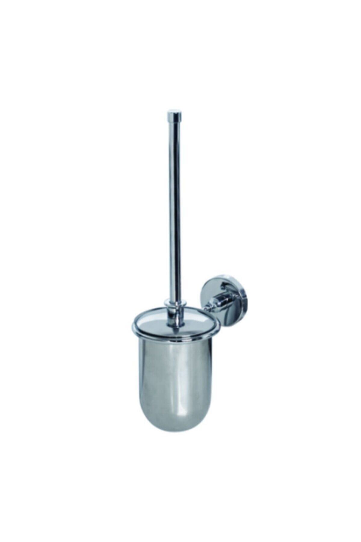 Dekor Banyo Dekor Delfin Krom Klozet Fırçası Metal