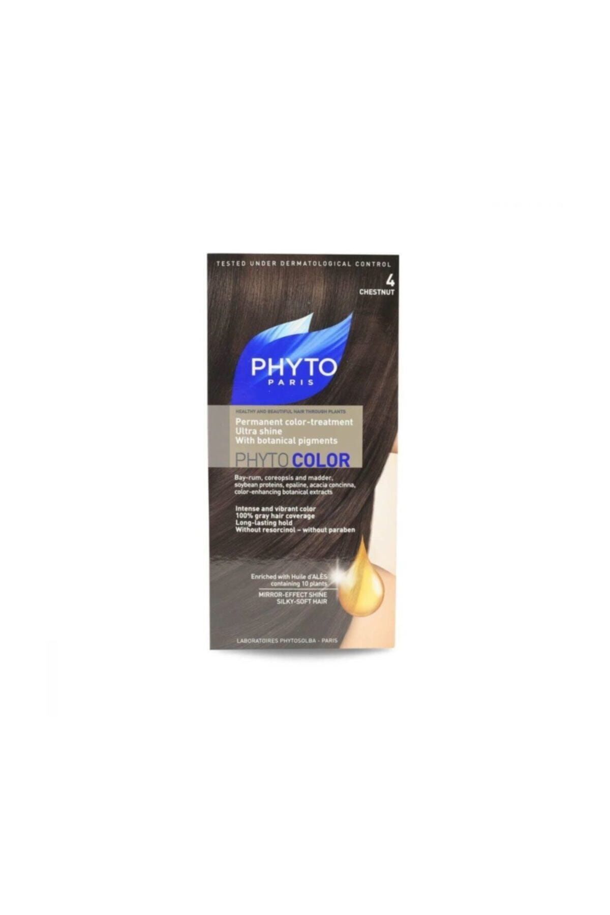 phyto kestane rengi sac boyasi phytocolor 4 kit 618059109614 fiyati yorumlari trendyol