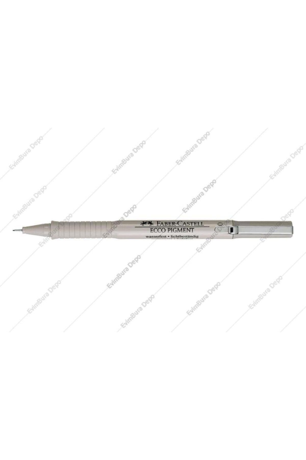 Faber Castell Faber-castell Ecco Pigment Çizim Kalemi 0.2 Mm Siyah