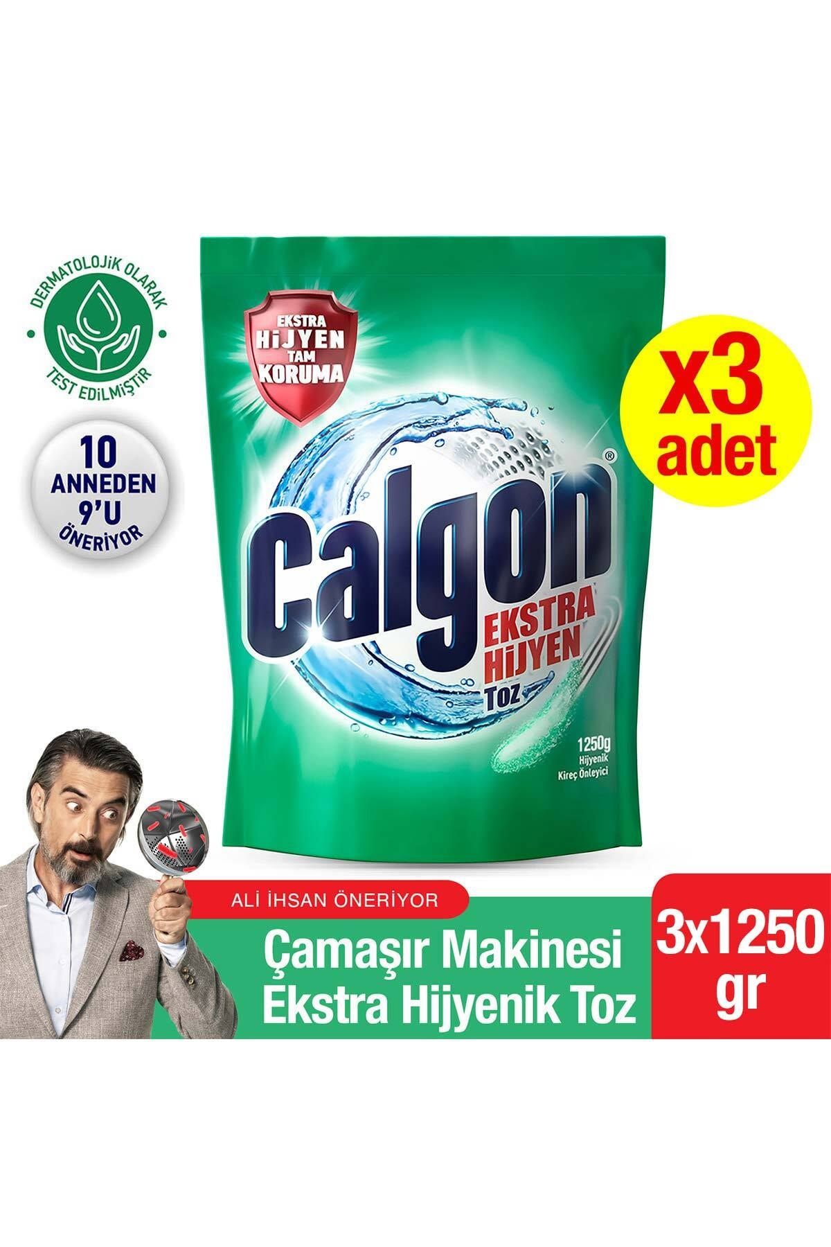 Calgon Çamaşır Makinesi Hijyenik Kireç Önleyici 1250 gr - 3 Adet