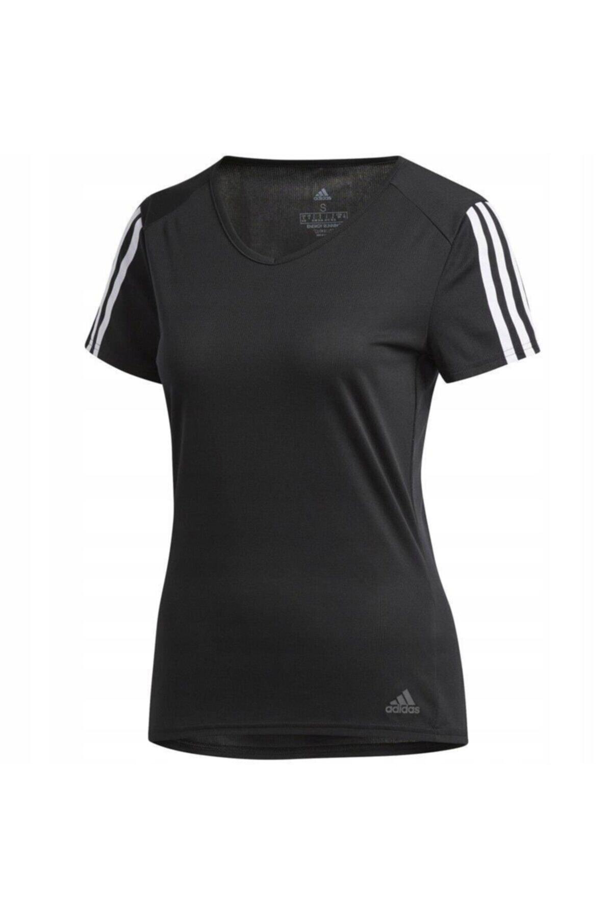 adidas Running 3s Kadın Siyah Tişört Cz7569