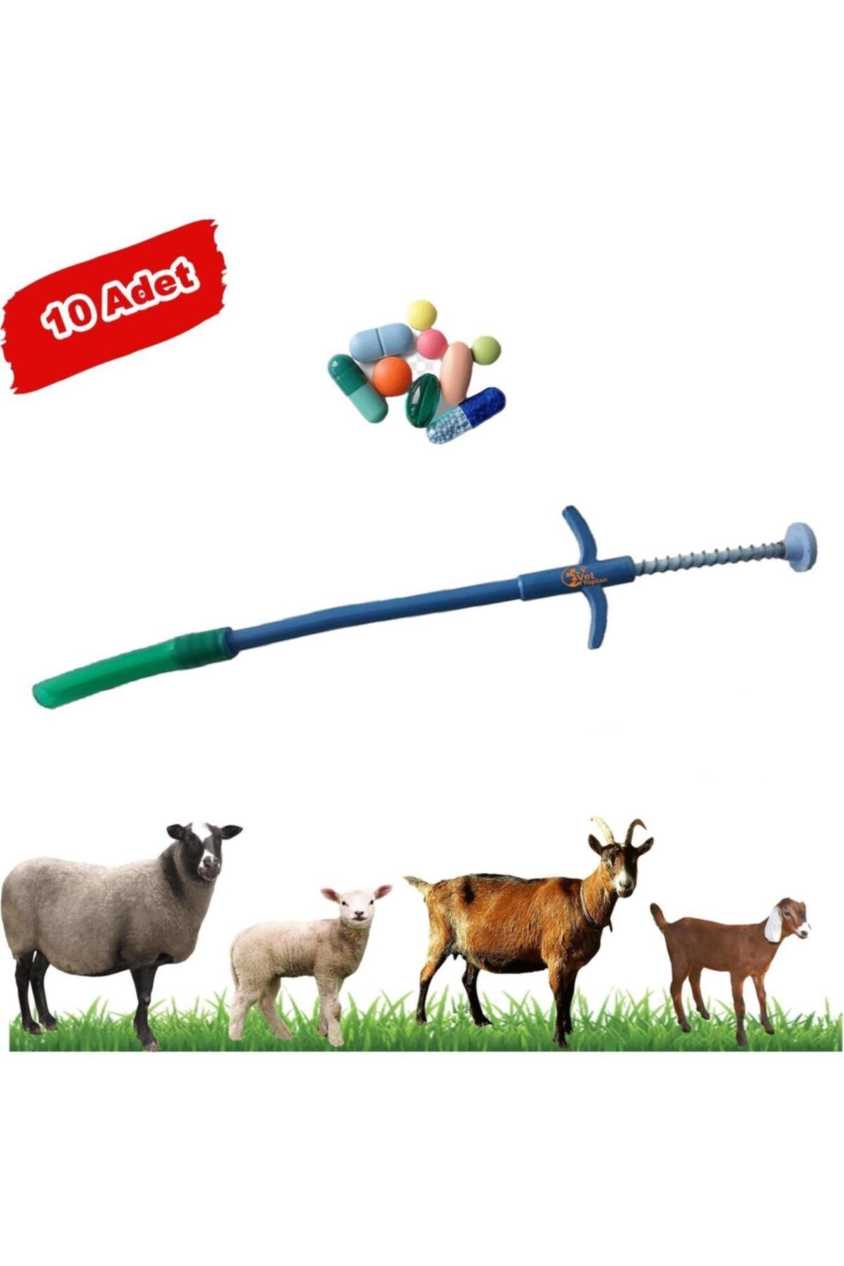 yopigo plastik hap yutturma sondasi kucukbas koyun keci 10 adet fiyati yorumlari trendyol