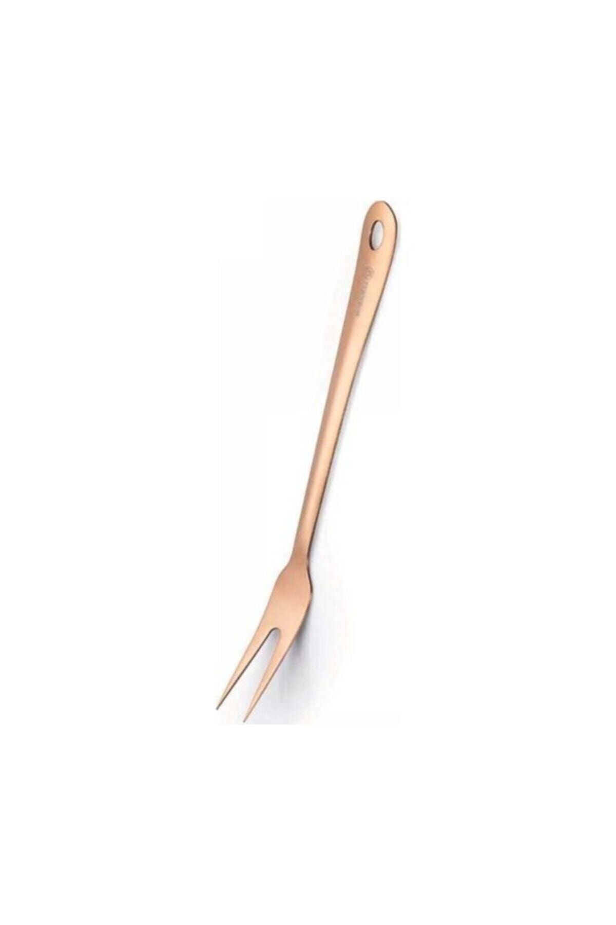 KORKMAZ Twisty Rosa Gold Servis Çatalı A663