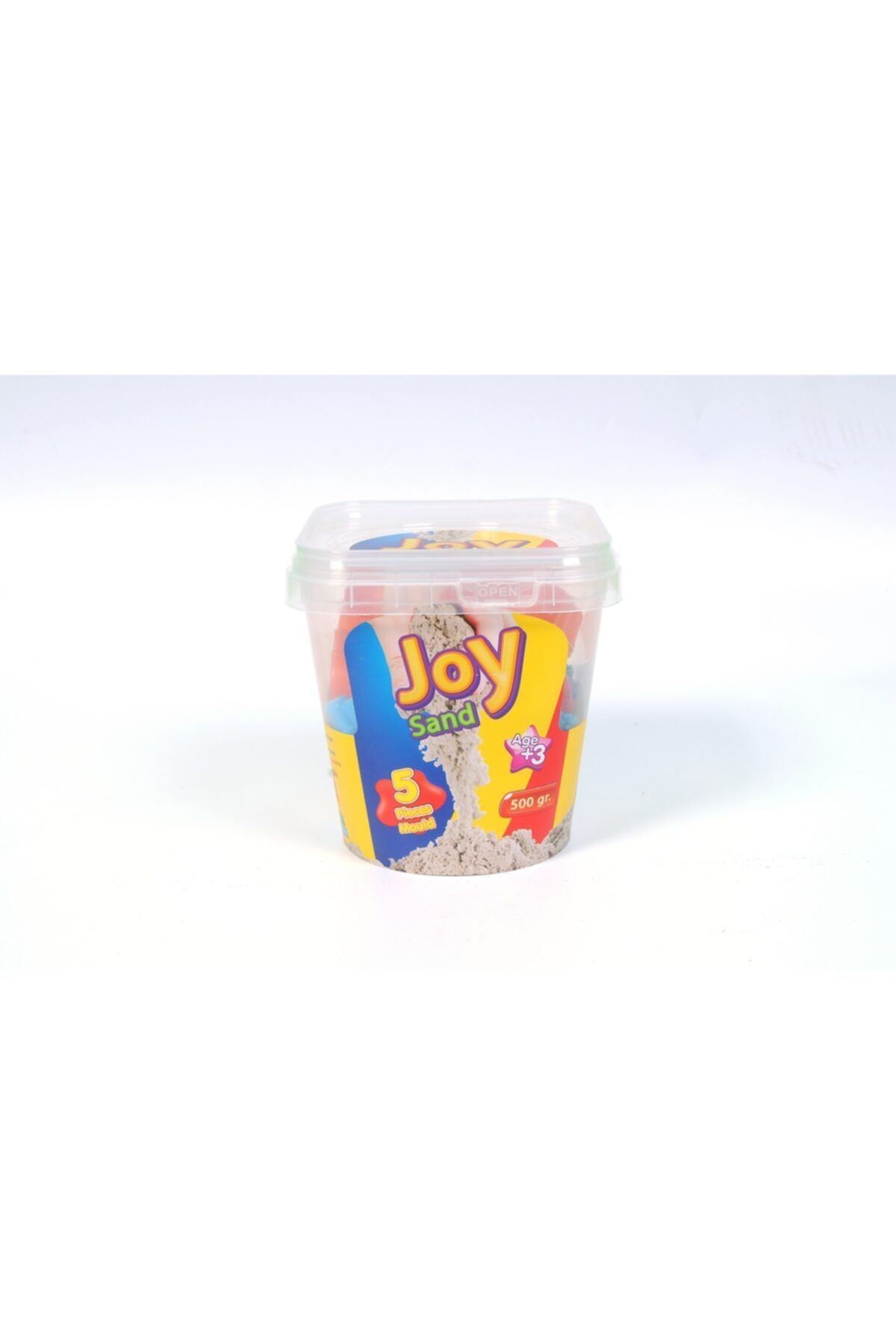JOY SAND Kinetik Kum Doğal Renk +5 Oyun Kalıbı Ile Beraber