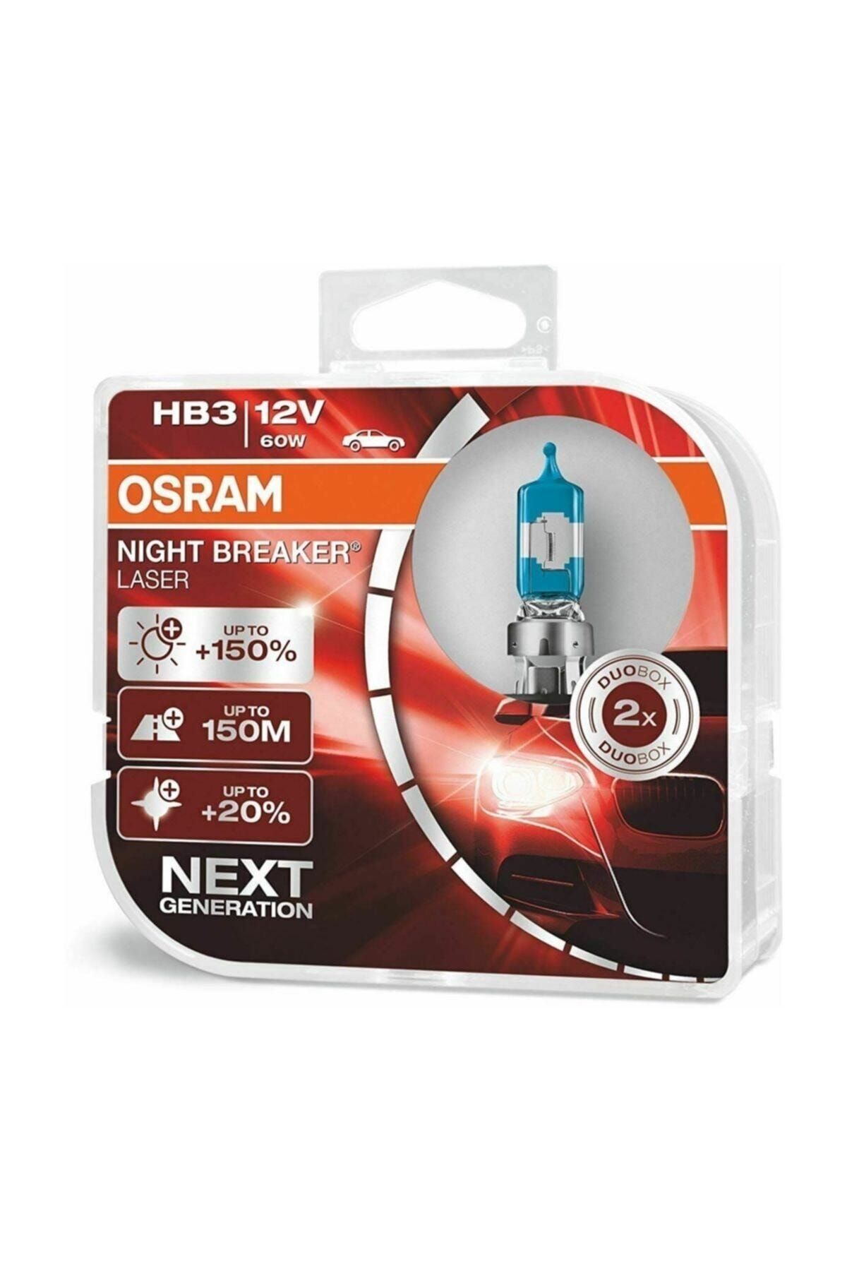 Osram Night Breaker Laser Hb3 9005 Ampul Takımı