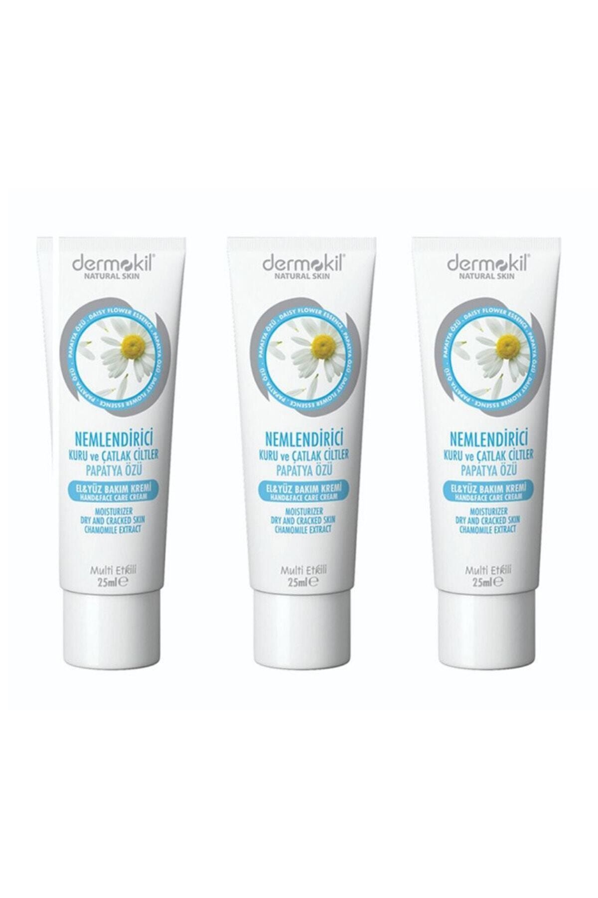 Dermokil Papatya Özlü El Kremi 25 ml  3 Adet