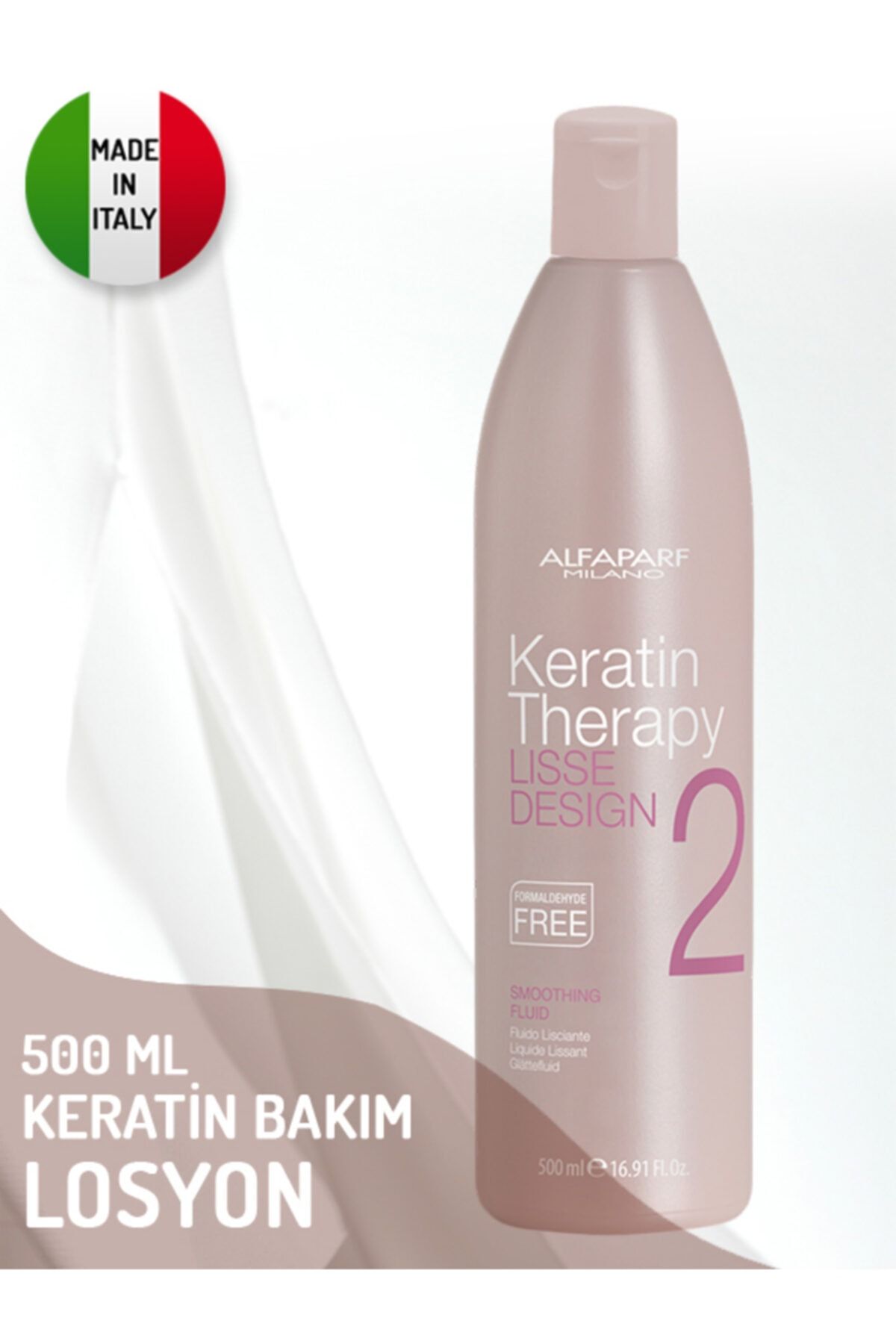 Alfapars Lisse Lisse Design Keratin Bakım Losyon 500 ml