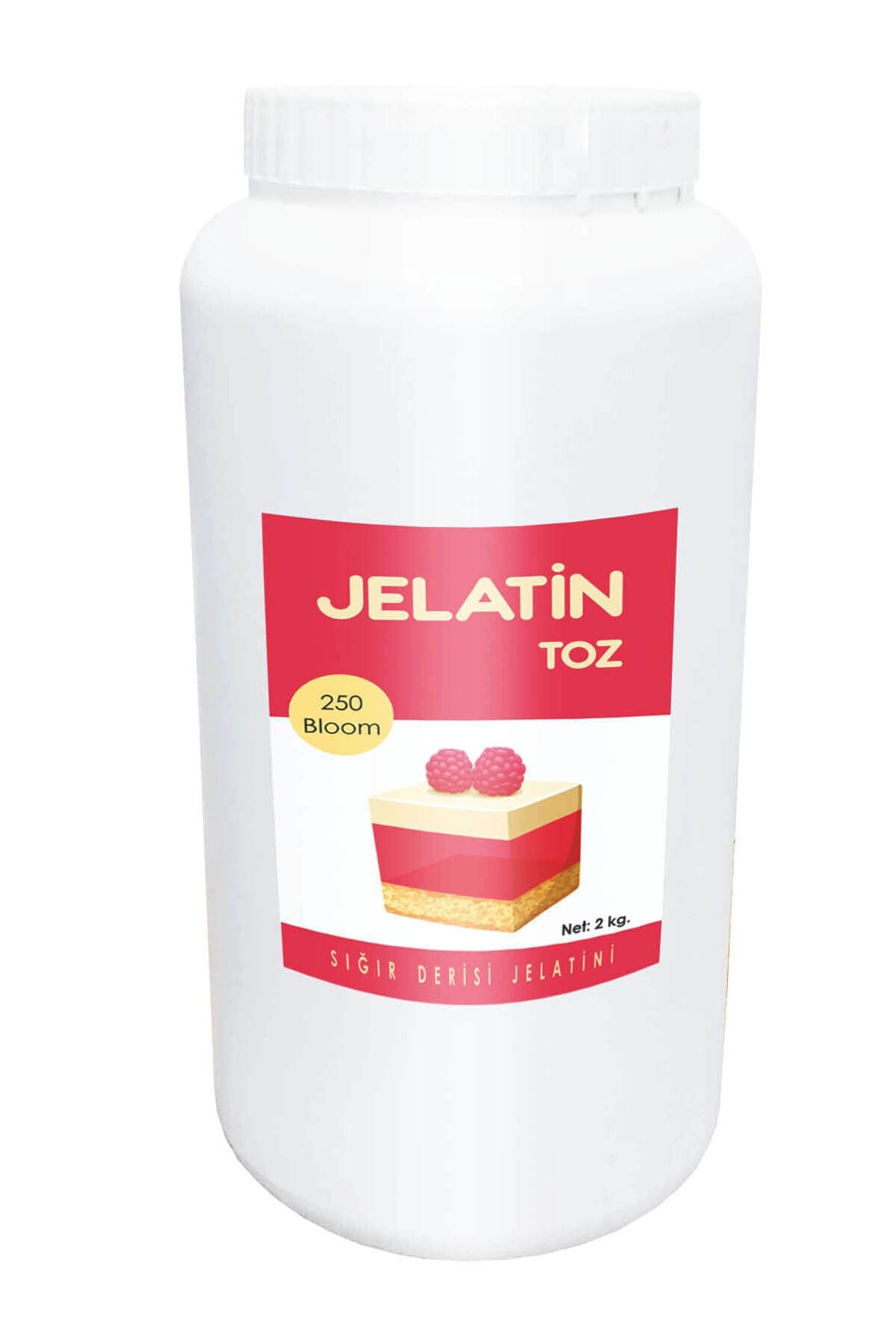 JELATİN TOZ Toz Jelatin, Sığır Derisi Jelatini, Jöleli Tatlılar Yapımı Için | 2 Kg.
