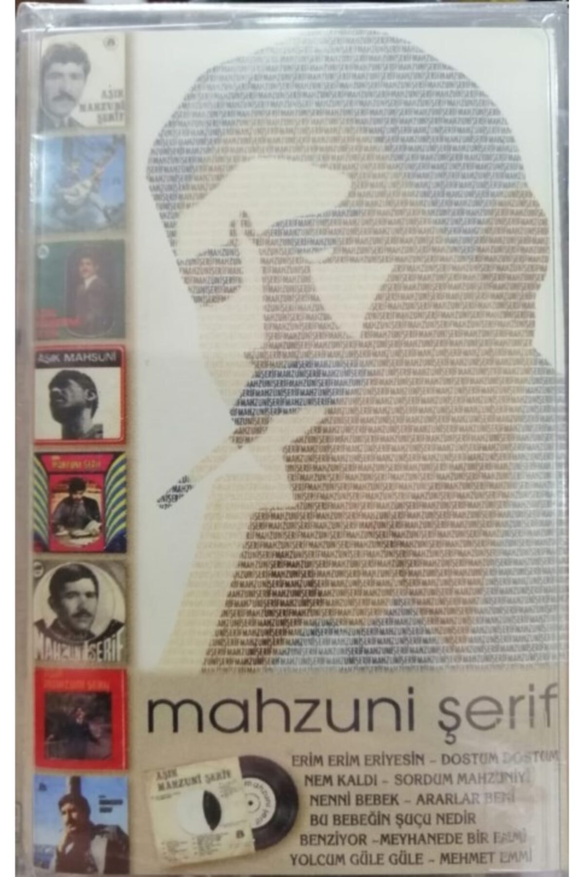 şah plak Mahzuni Şerif - Erim Erim Eriyesin (kaset)
