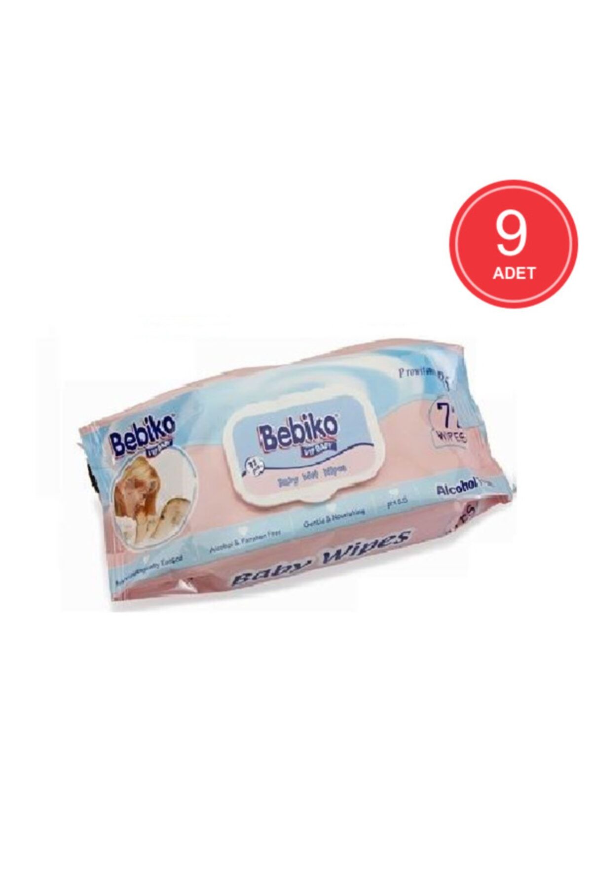 Bebiko Vip Baby Bebek Islak Mendili 9 X 72'li