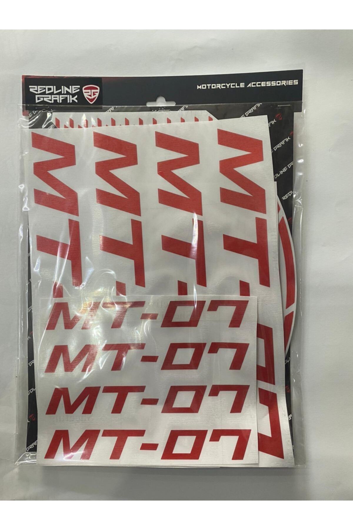 Moto Cabbaz Motorsiklet Redline Mt 07 Jant Şeridi
