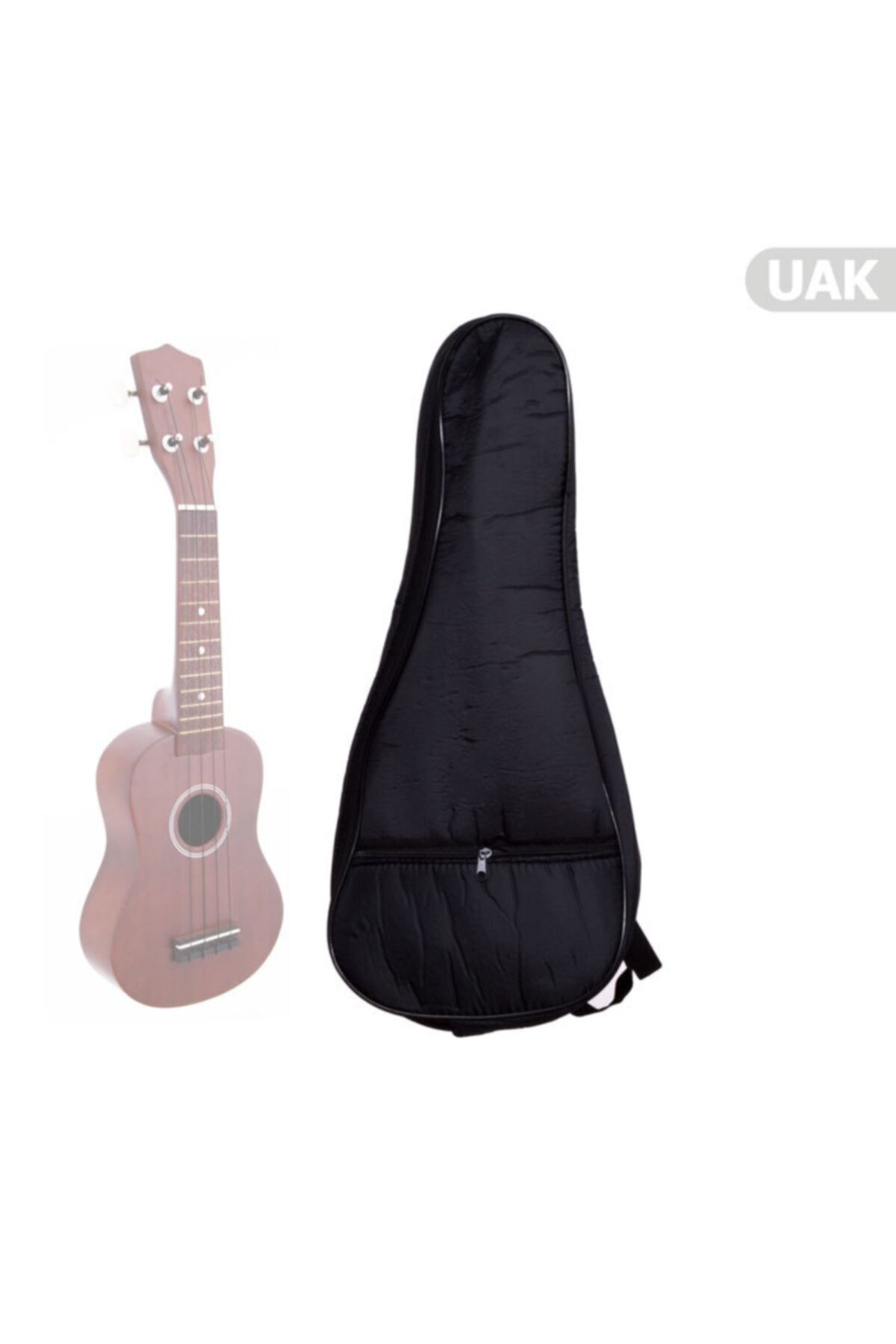 Manuel Raymond Siyah Askılı Ukulele Kılıfı