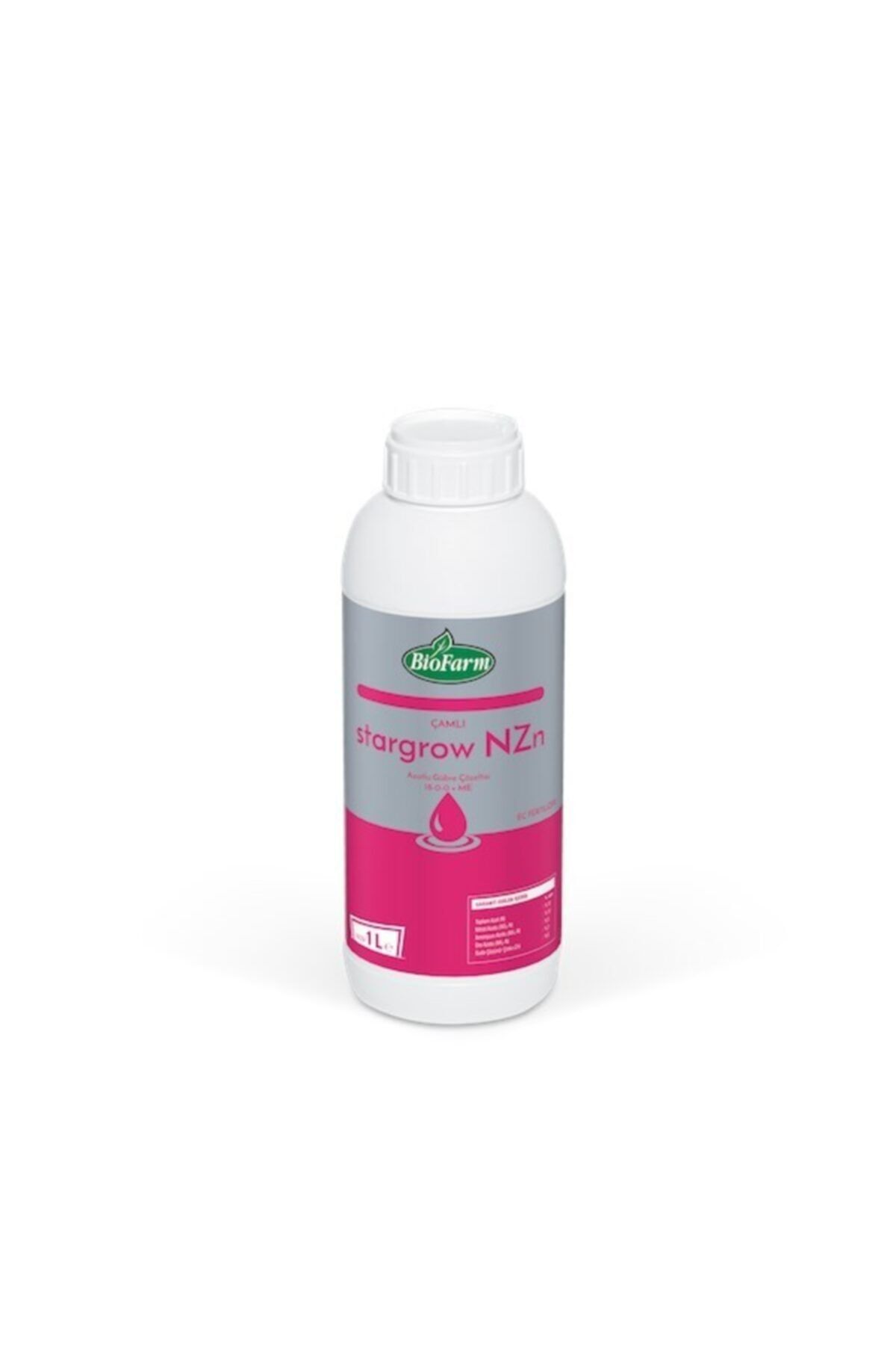 BİOFARM Stargrow Nzn (1 Lt) Azot+çinkolu Yaprak Gübresi