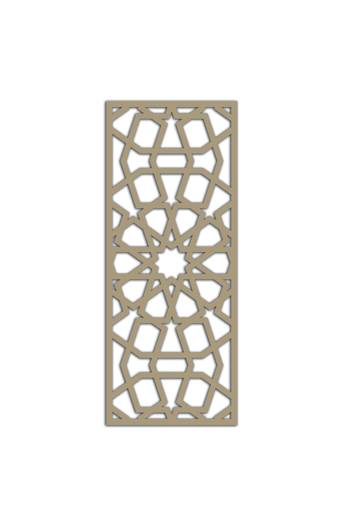 Liar Dekor Liar Ahşap Seperatör (Paravan) - KSP-203 - (18 mm) - (60 cm x 160 cm) - (Ham)