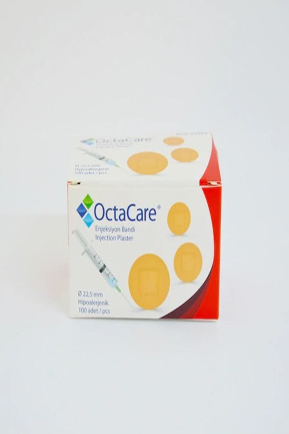 Octacare Enjeksiyon Nokta Bandı 22,5 Mm Çap 1 Kutu