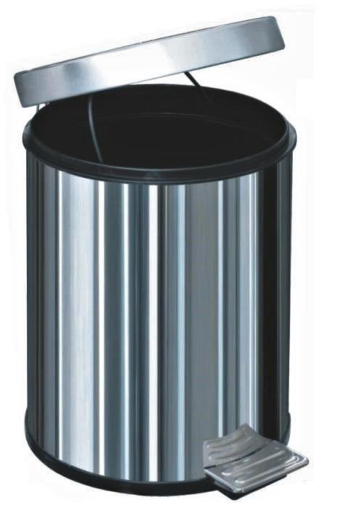 Arı Metal 1015 Pedallı Çöp Kovası 30 Lt Paslanmaz Çelik