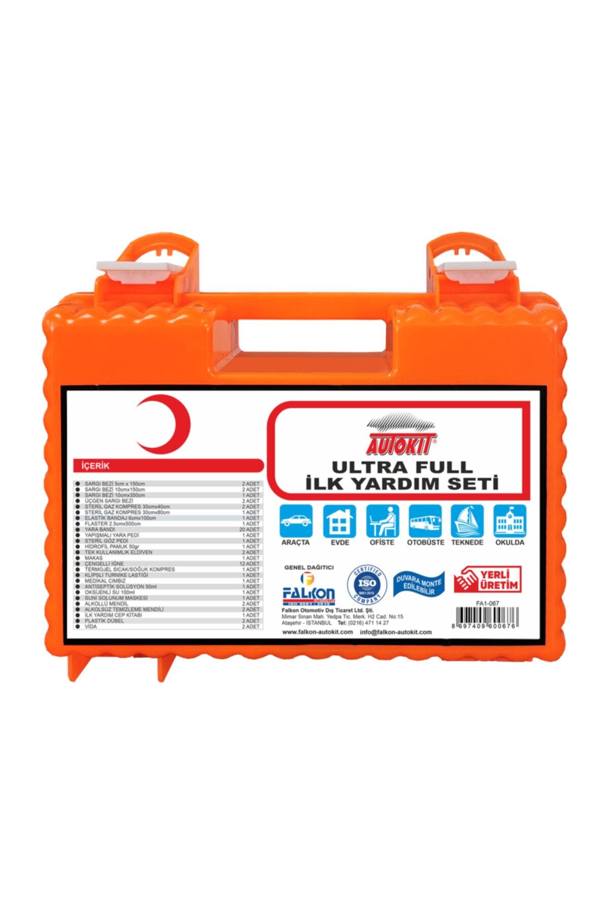 Autokit Ultra Full Ilk Yardım Seti