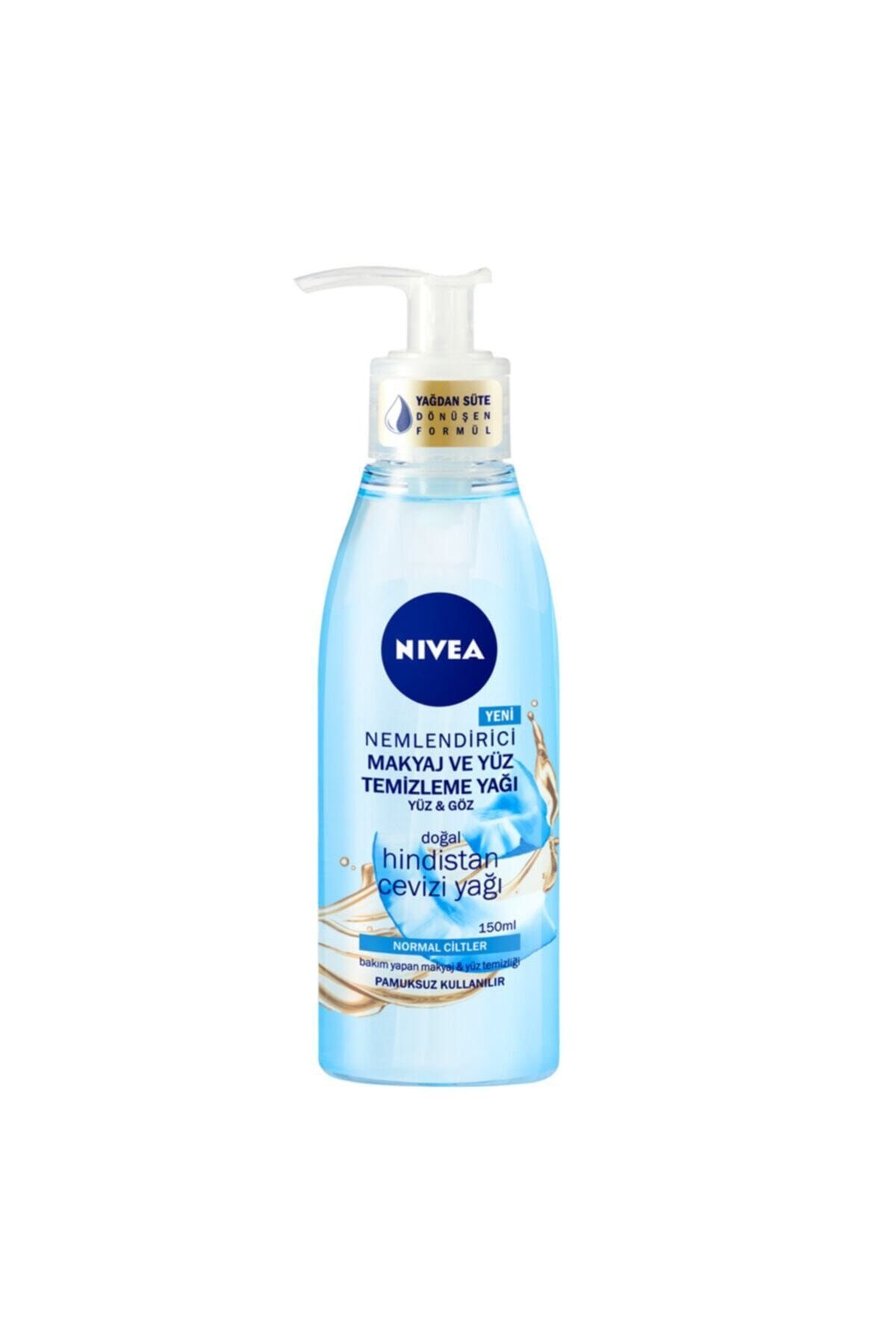 Nivea Nemlendirici Makyaj Ve Yüz Temizleme Yağı Hindistan Cevizi Yağı Normal Cilt 150 Ml