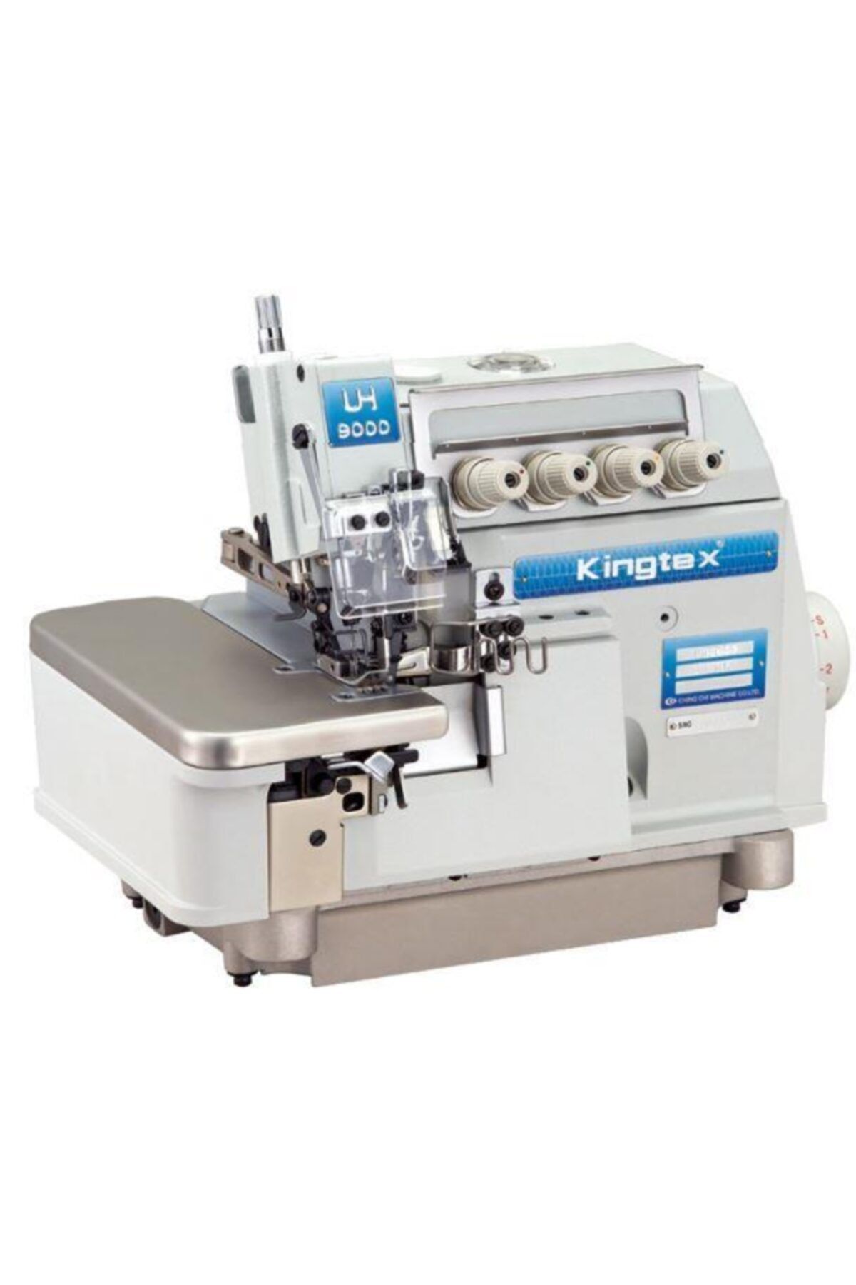 Kingtex Uh-9013 Direct Drive 3 Iplik Etek Aparatı Makinesi