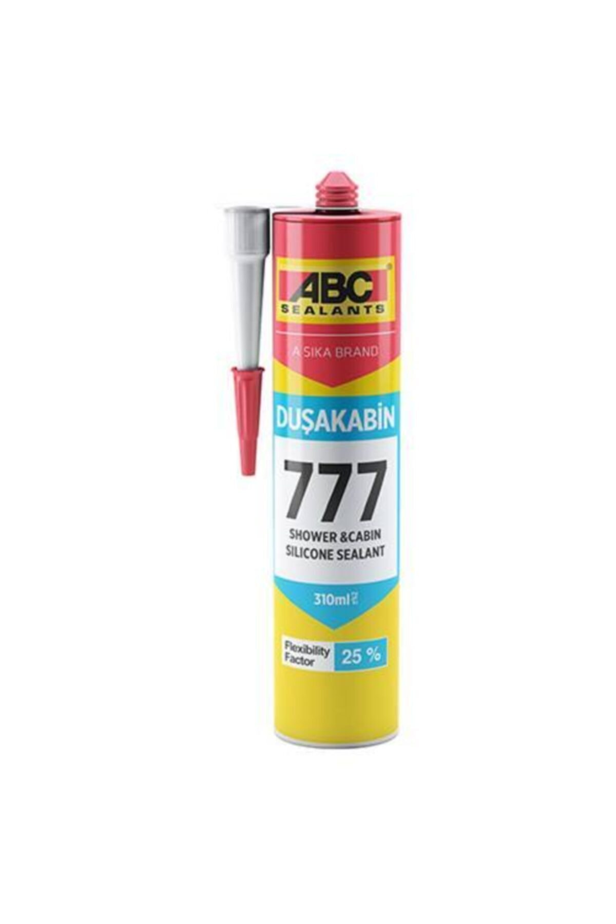 ABC Sika 777 Duşakabin Banyo Lavabo Silikonu 310 Ml