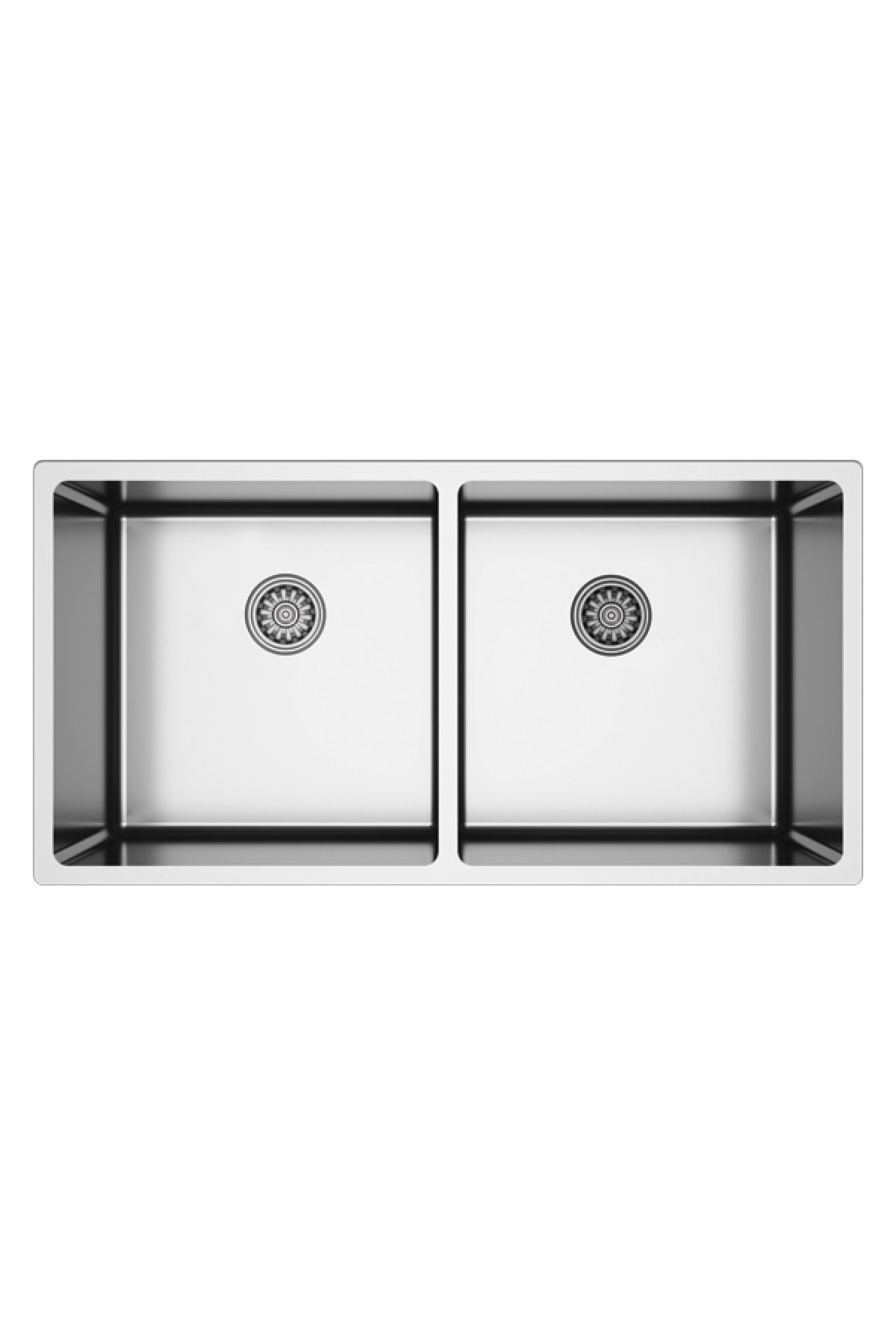 Hafele Novara08 Eviye,860x440mm,pas.çel.parlak