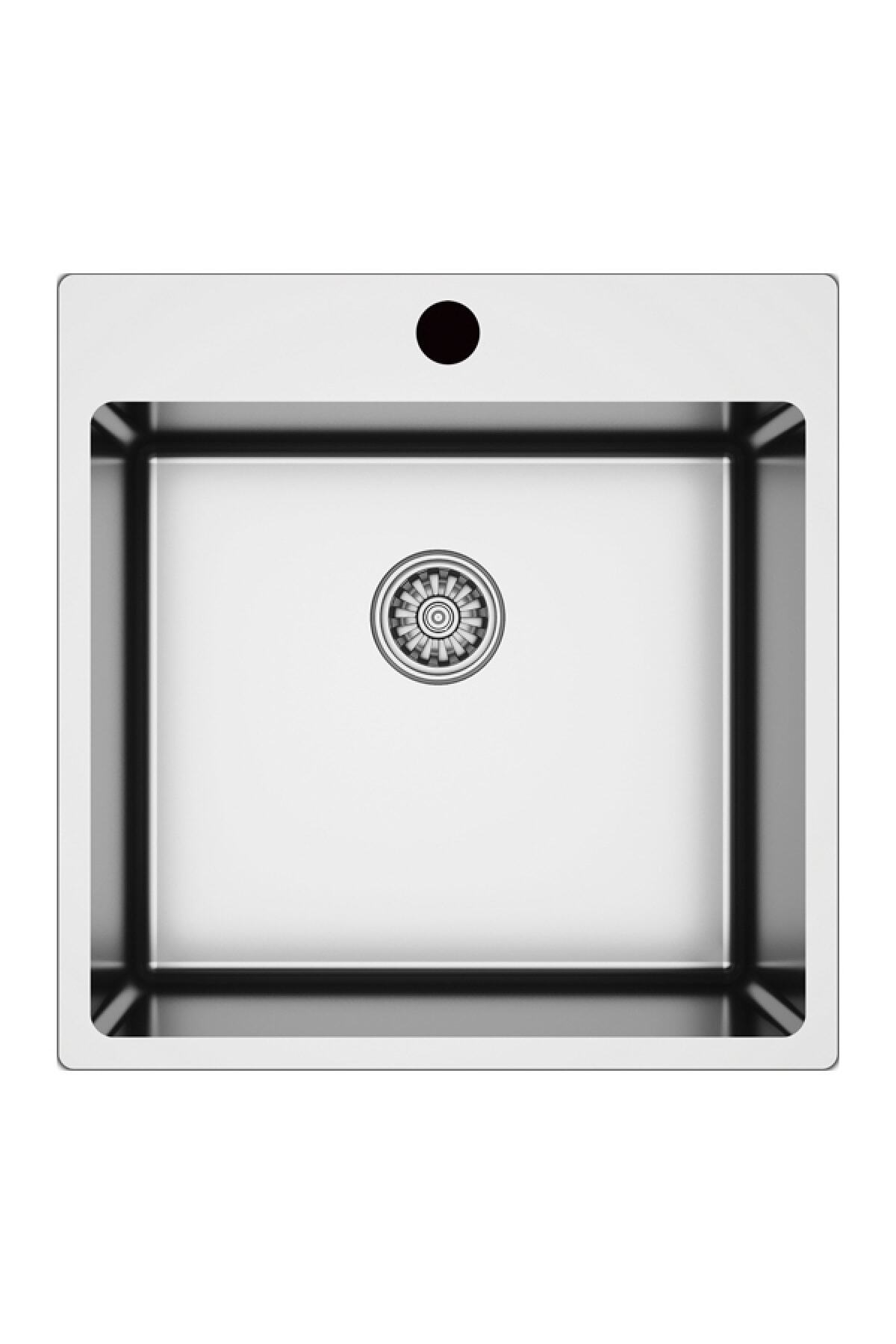 Hafele Novara11 Eviye,500x505mm,pas.çel.parlak