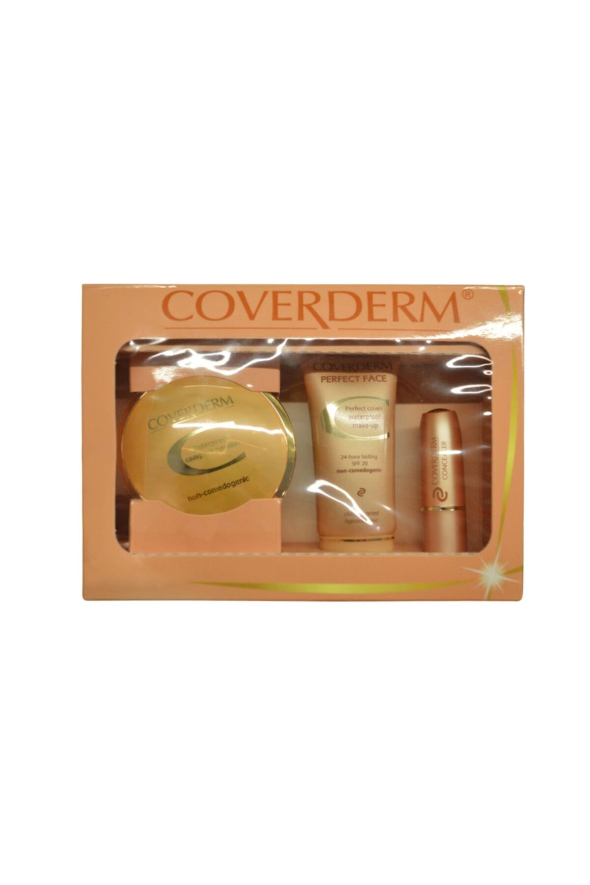 Coverderm UnisexCombı Pack  Makyaj Seti 3 Lü