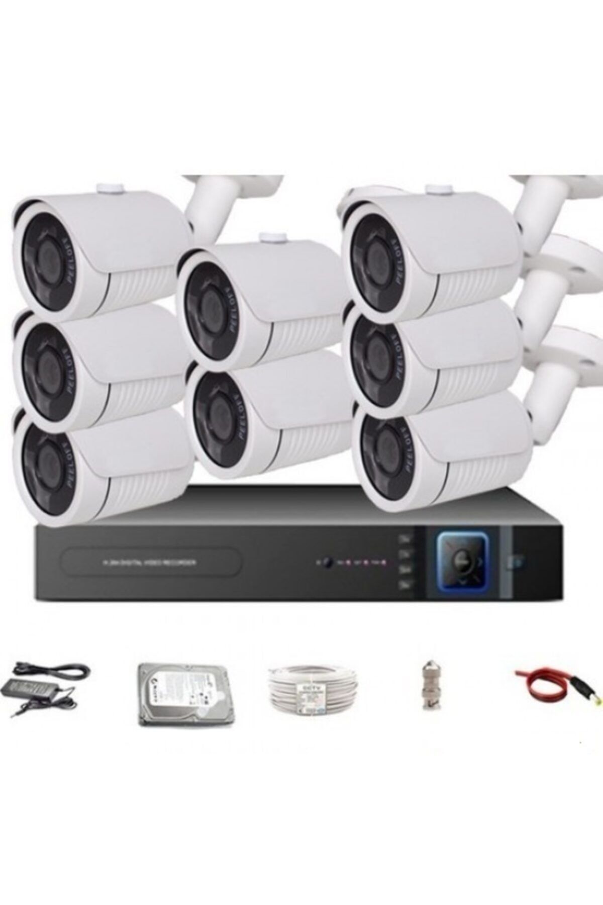 SÖZÜNELEKTRONİK 8'li Full Set Kamera Sistemi