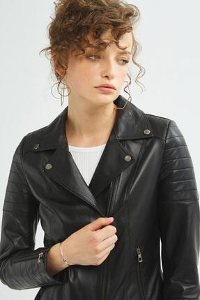 Kadın Siyah Ceket Image 1