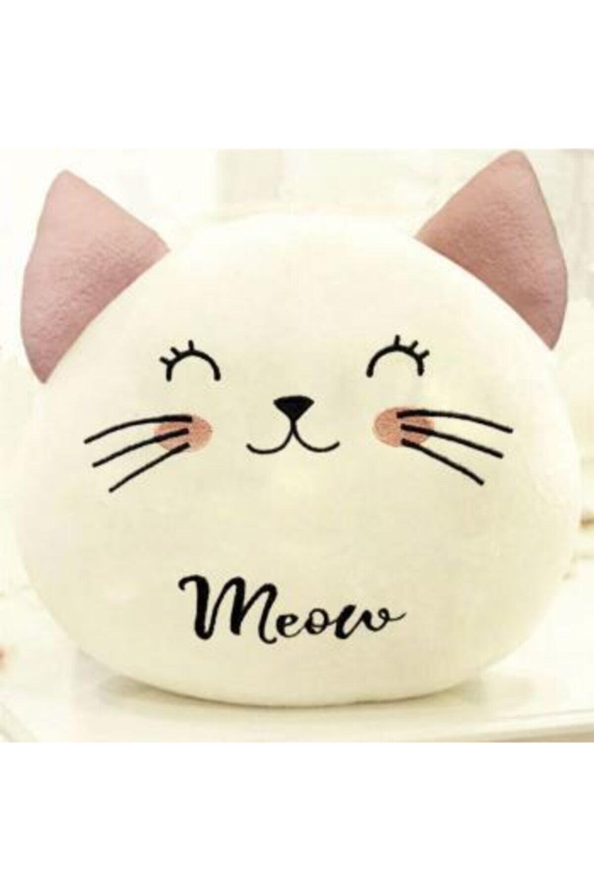 Peyless Sevimli Kedi Polar Yastık