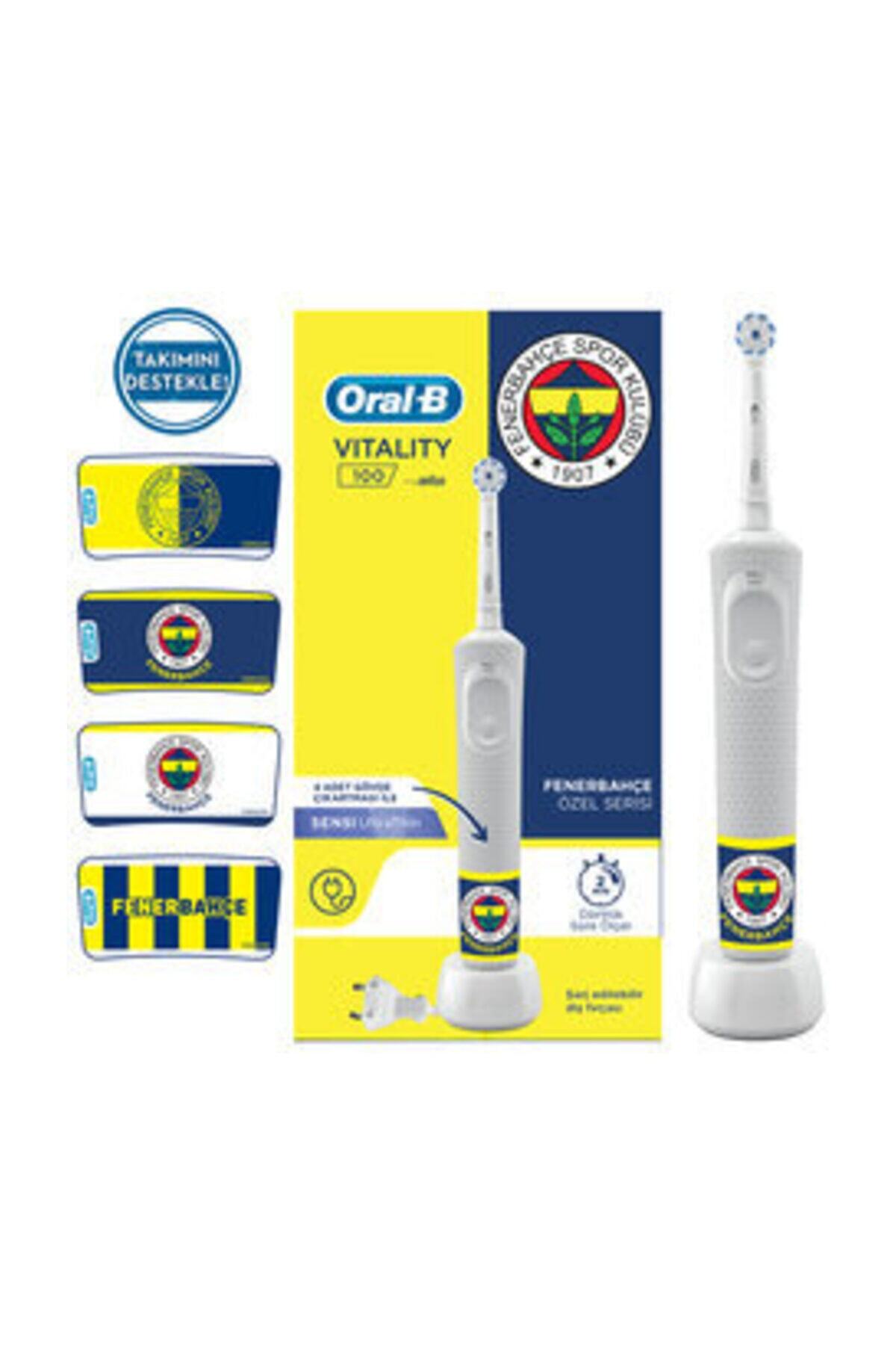 OralB D100 Fenerbahçe Şarj Edilebilir Diş Fırçası
