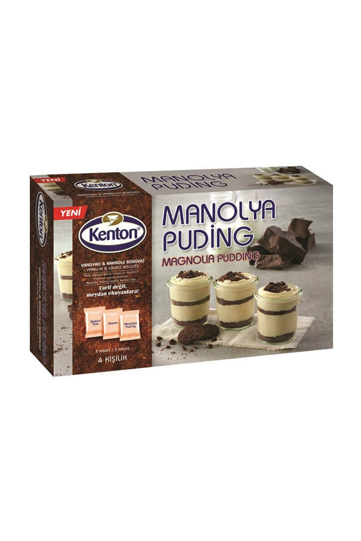 Kenton Puding Manolya Vanilyalı 195 gr
