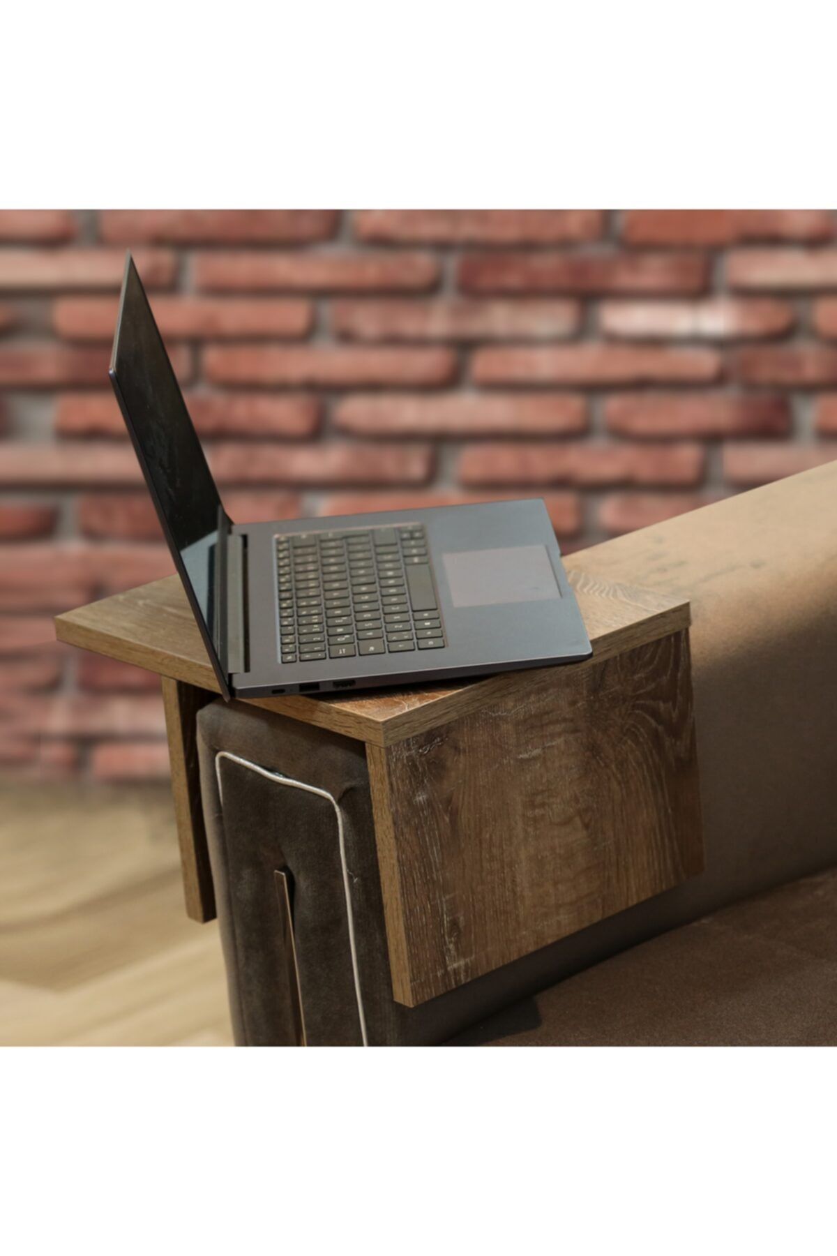 AKF DESIGN Koltuk Kolu Sehpası Uzaktan Kumanda Dizüstü Bilgisayar Içecek Için Ideal