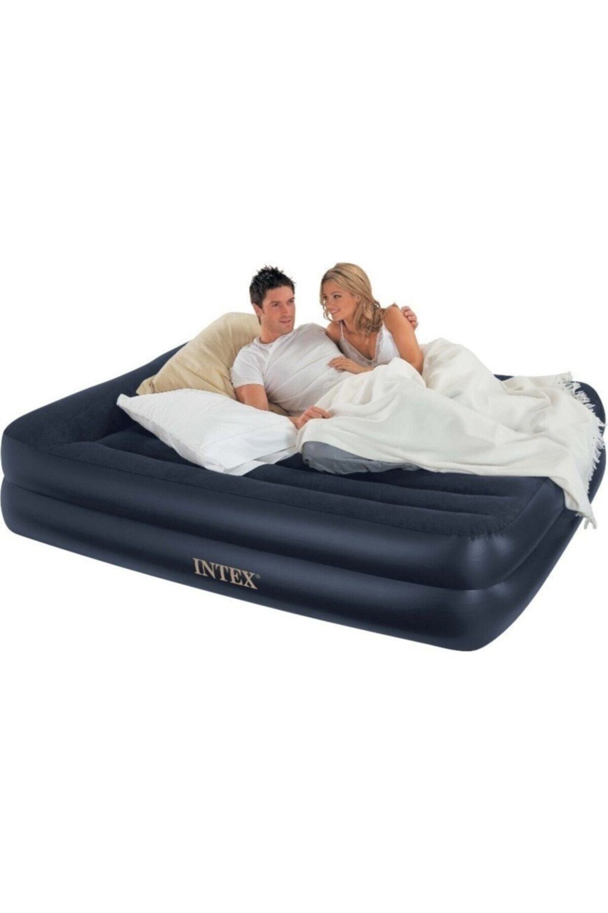 Intex Depoma Consept Intex 64124 Şişme Yatak Dura-beam Standart Fiber-tech Technology 152 X 203 X 42 Cm