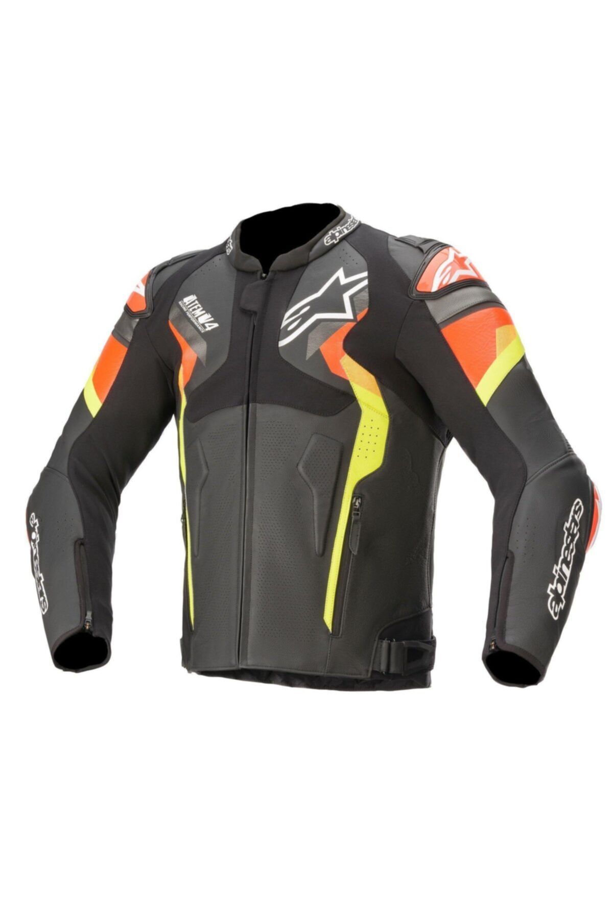 Alpinestars Deri Motosiklet Montu Atem V4
