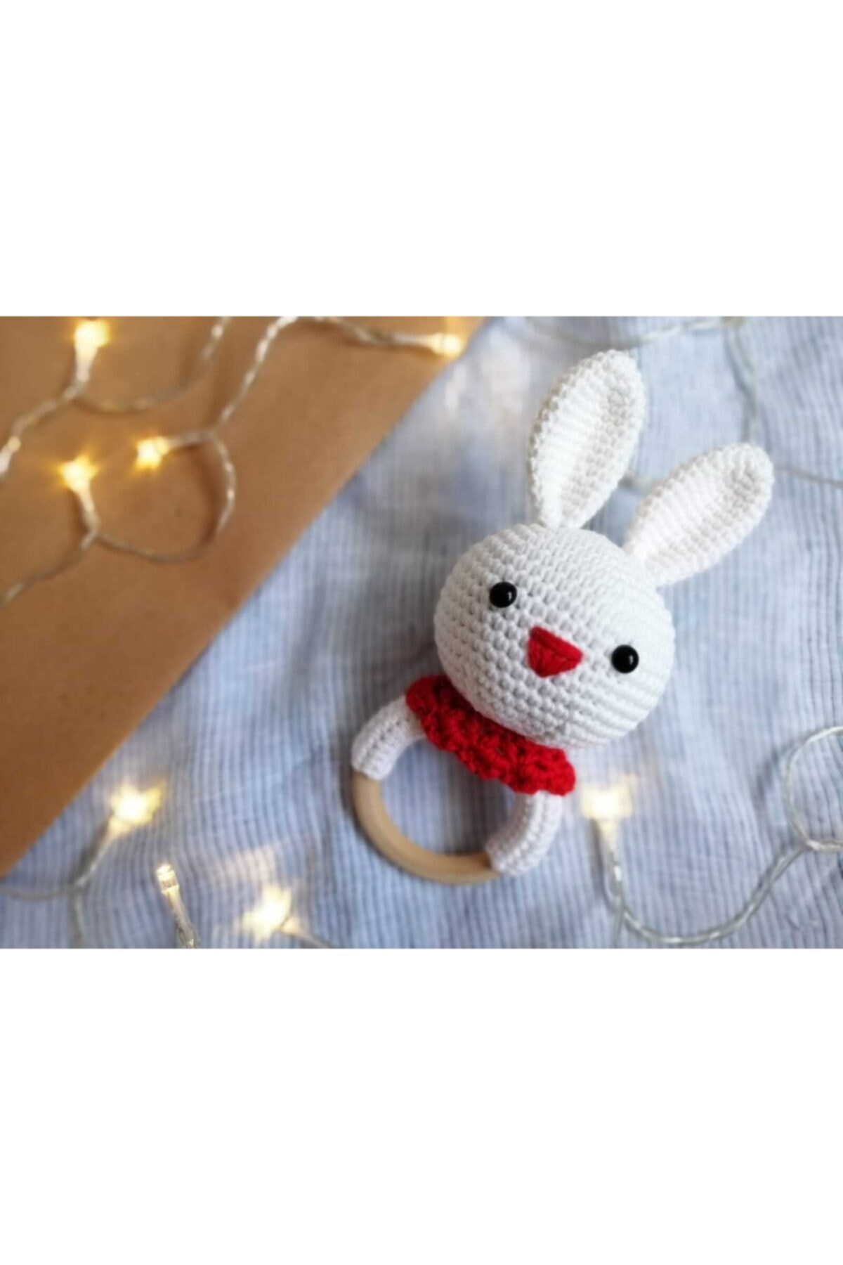 Sihirlihalka Amigurumi Organik Diş Kaşıyıcı