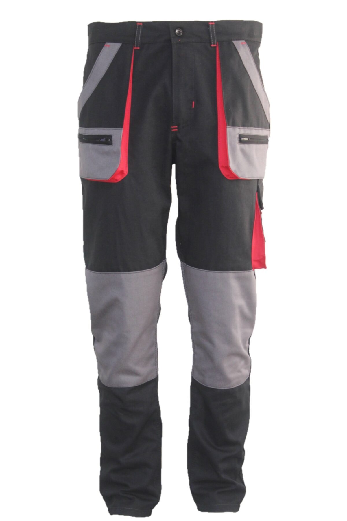 Ysf Unisex Siyah Harman Karışımı Çok Cepli Pantolon