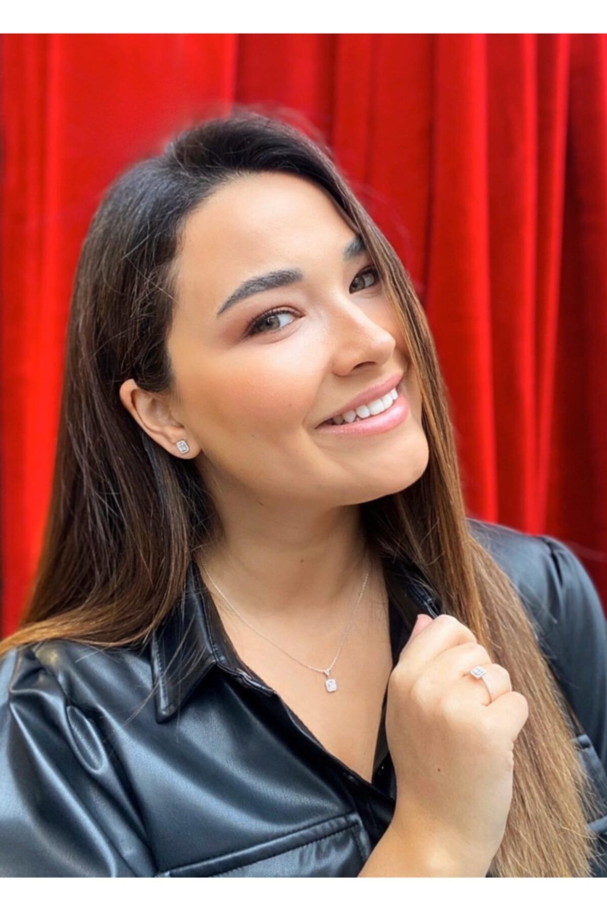 IVY Kadın Baget Pırlanta Set