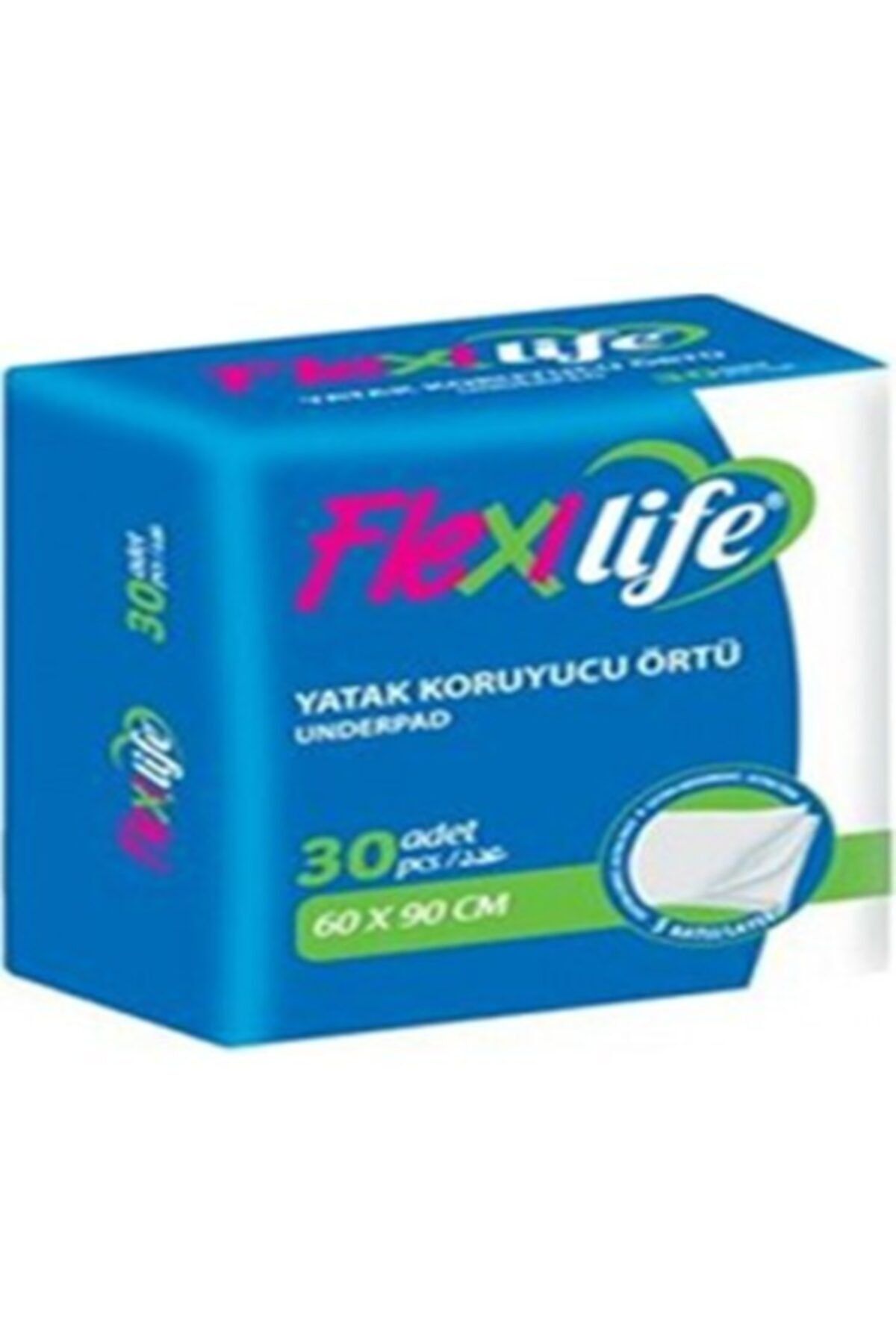 Flexi Life Yatak Koruyucu Örtüsü 60 X 90 3 Paket 90 Adet