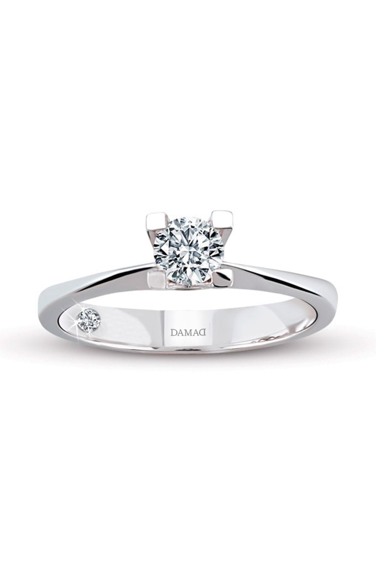 DAMAD DİAMOND 0.09 Karat Lovely Tektaş Pırlanta Yüzük