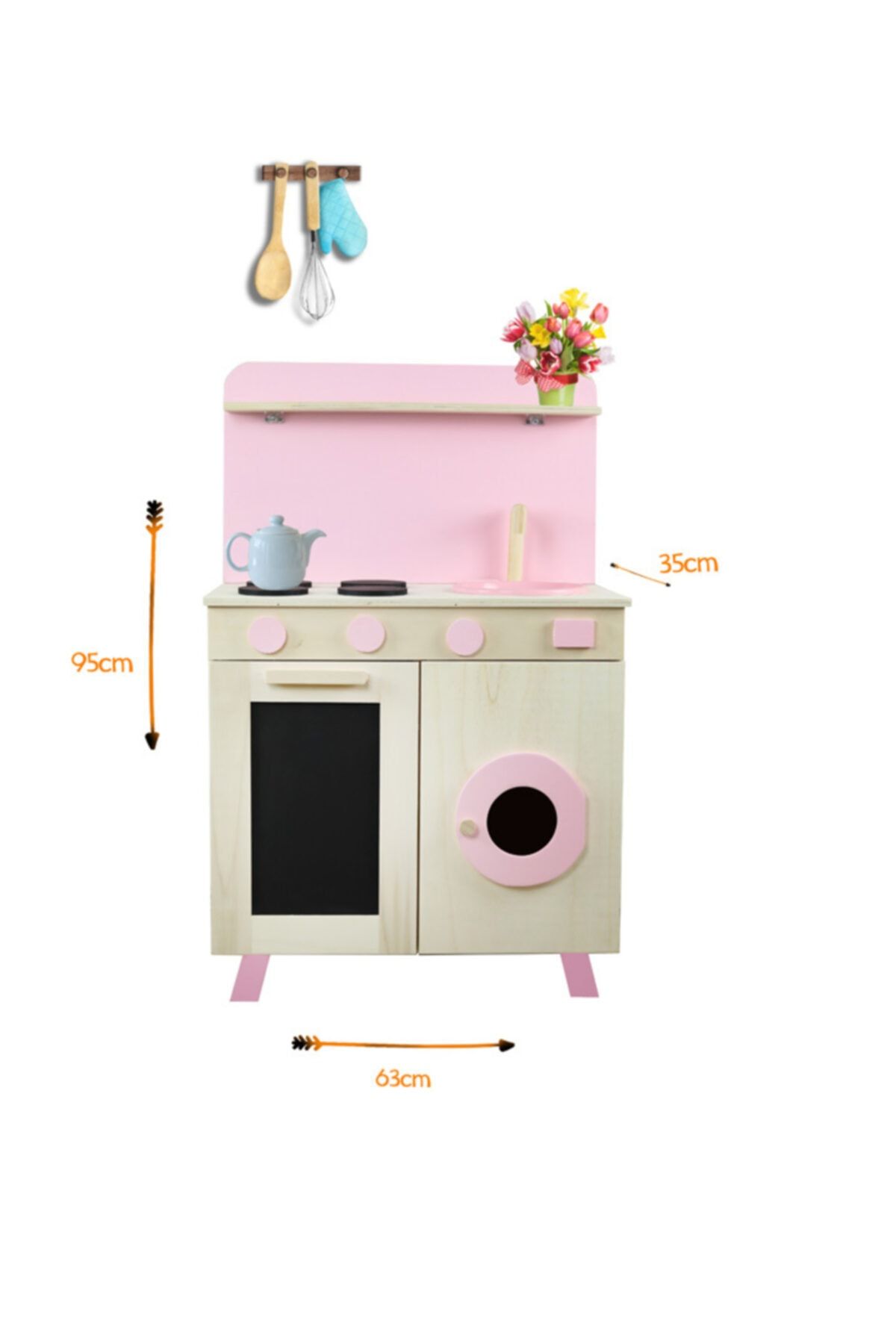 woodywood Oyuncak Mutfak Masterchef 5 Pembe
