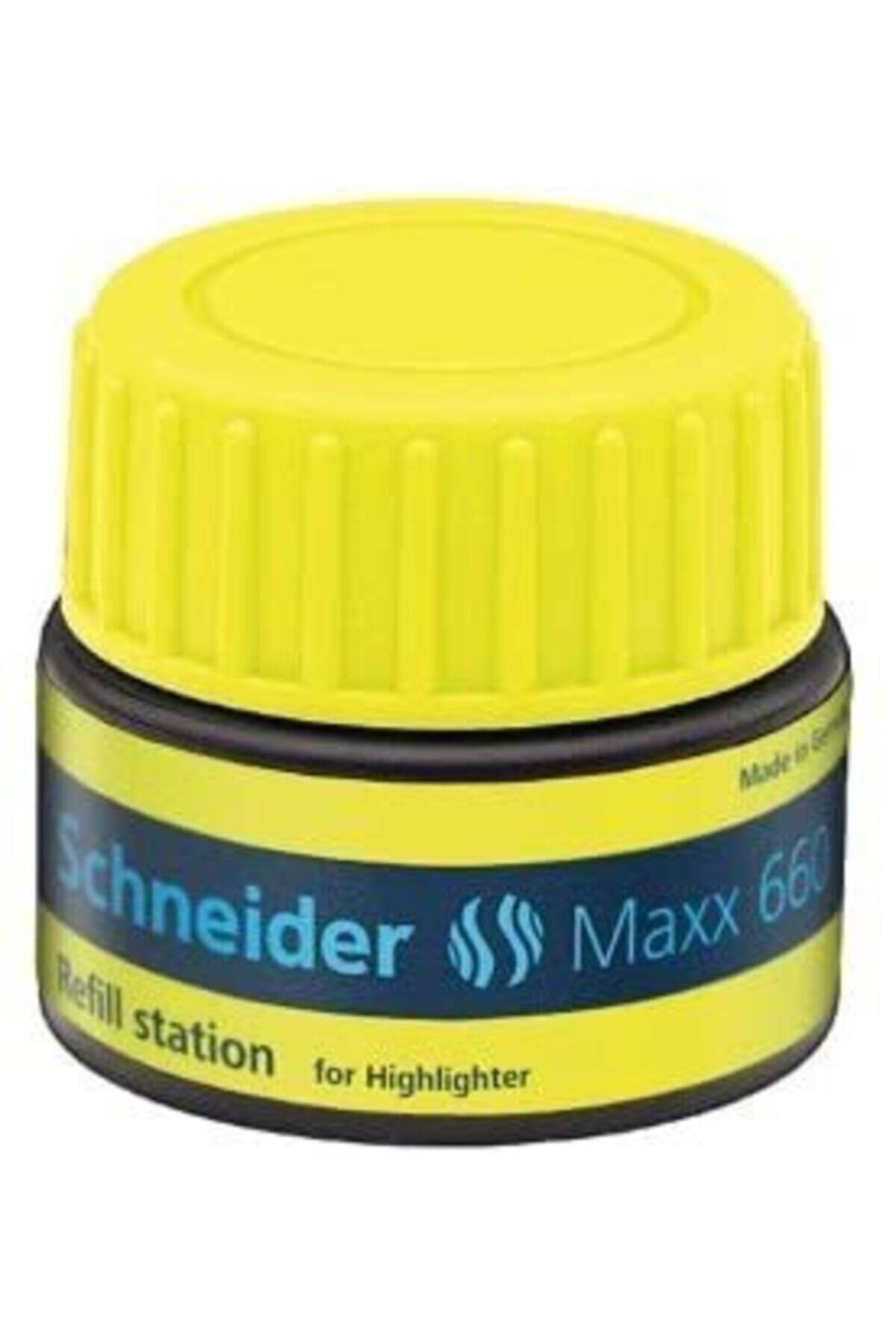 SCHNEIDER Fosforlu Kalem Mürekkebi Sarı