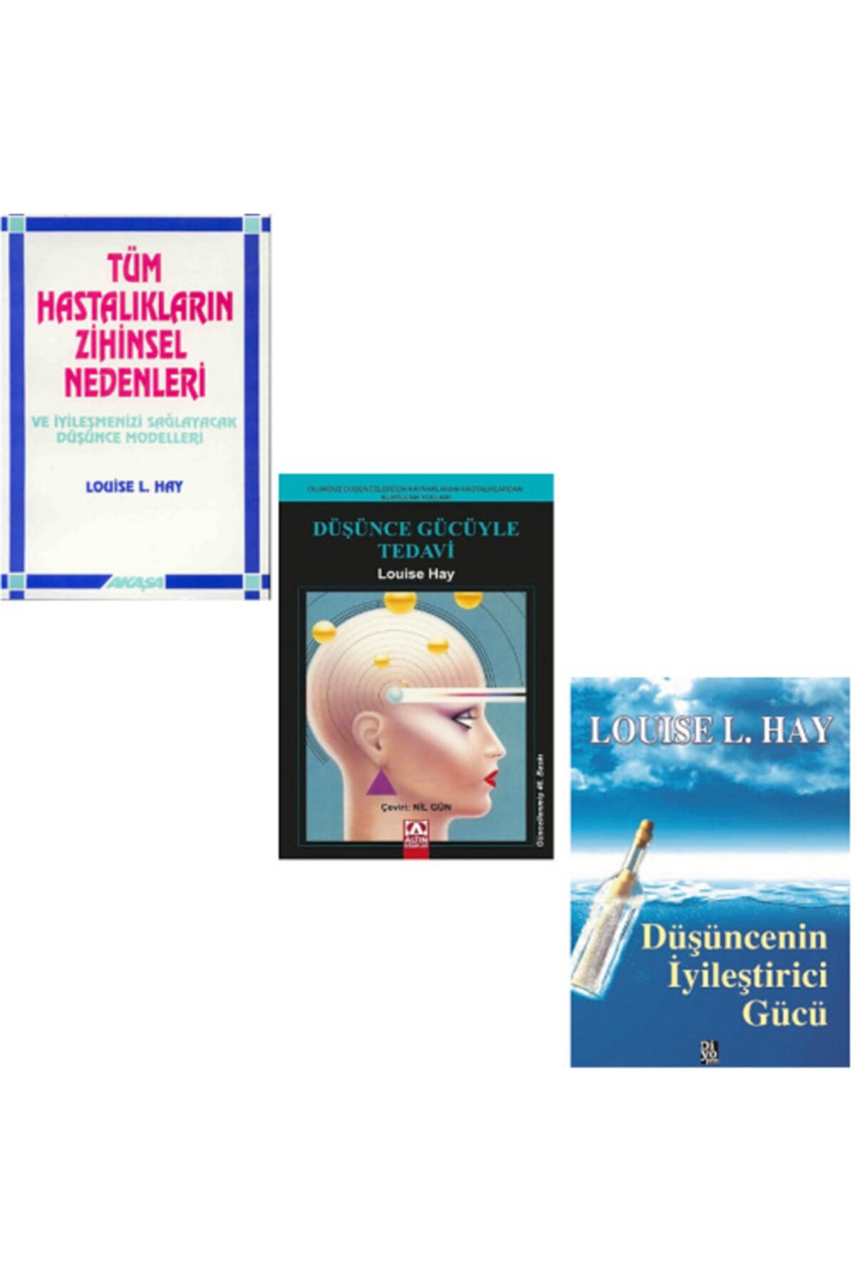Diyojen Yayıncılık Düşünce Gücüyle Tedavi - Düşüncenin Iyileştirici Gücü - Tüm Hastalıkların Zihinsel Nedenleri