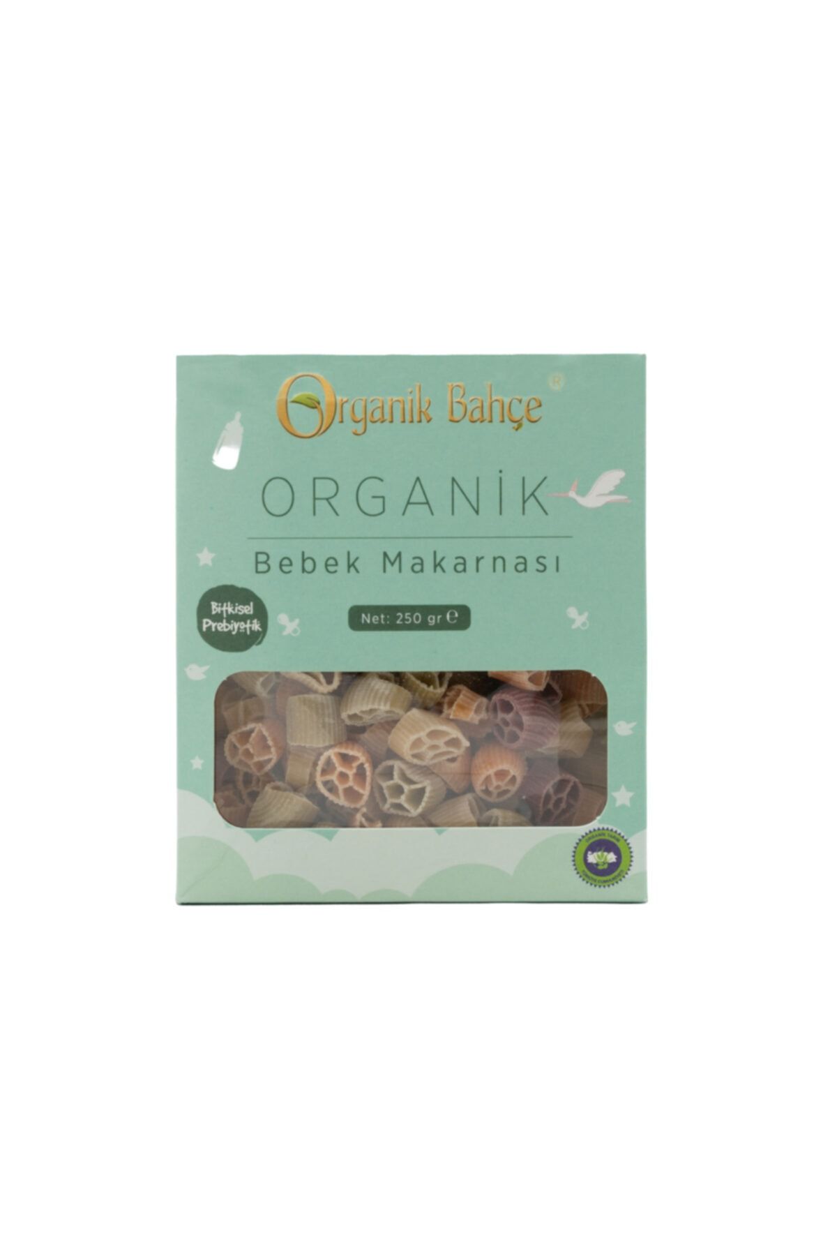 Organik Bahçe Unisex Organik Bebek Makarnası 250 gr