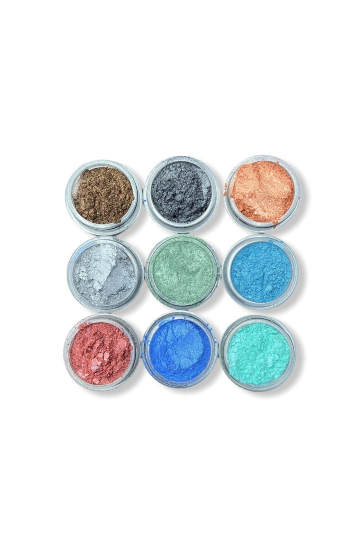 epoksi kalip epoksi recine mini sedef toz pigment boya seti epoksi renk pigment 5 cc fiyati yorumlari trendyol
