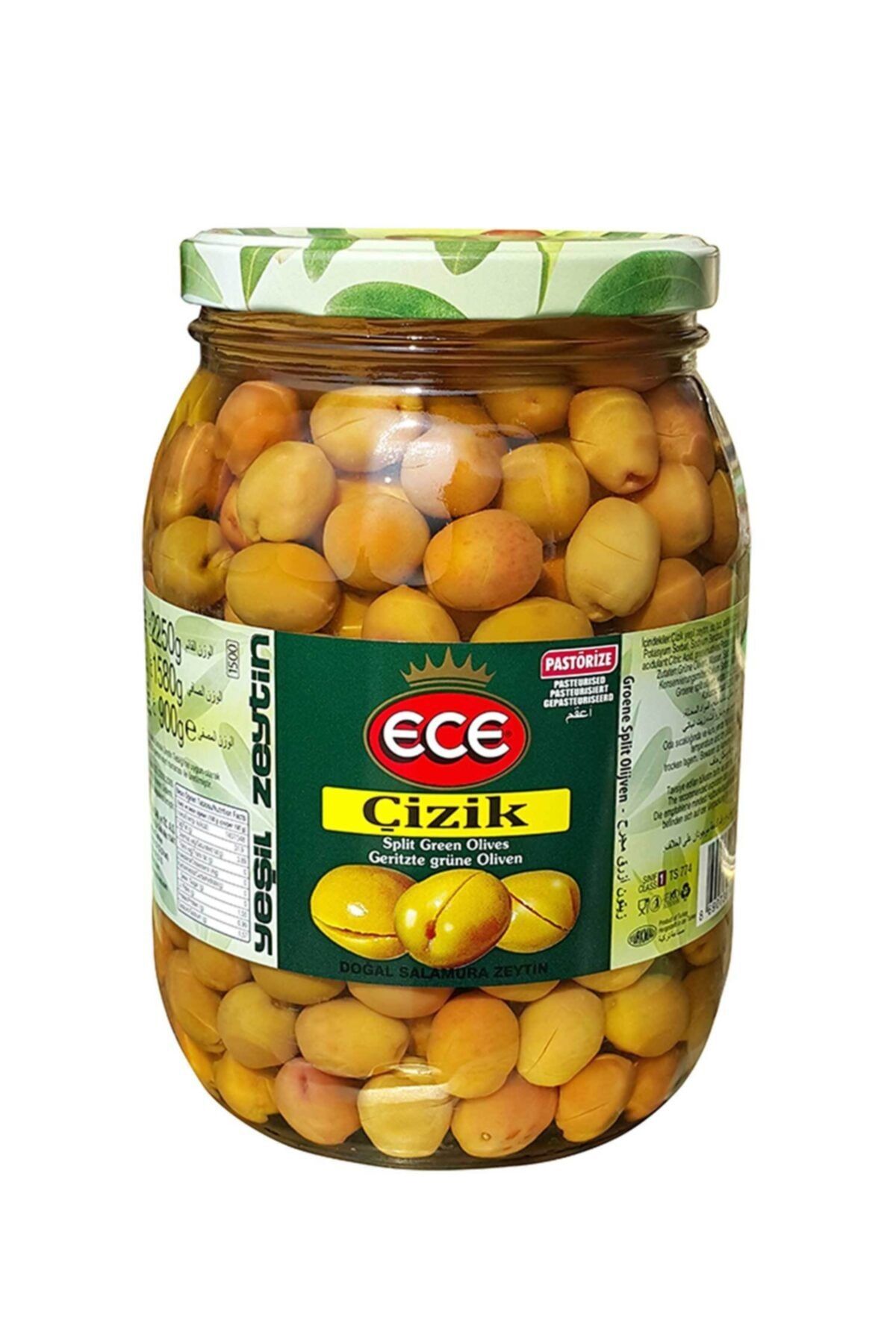 Ece Çizik Yeşil Zeytin 1500 Cc