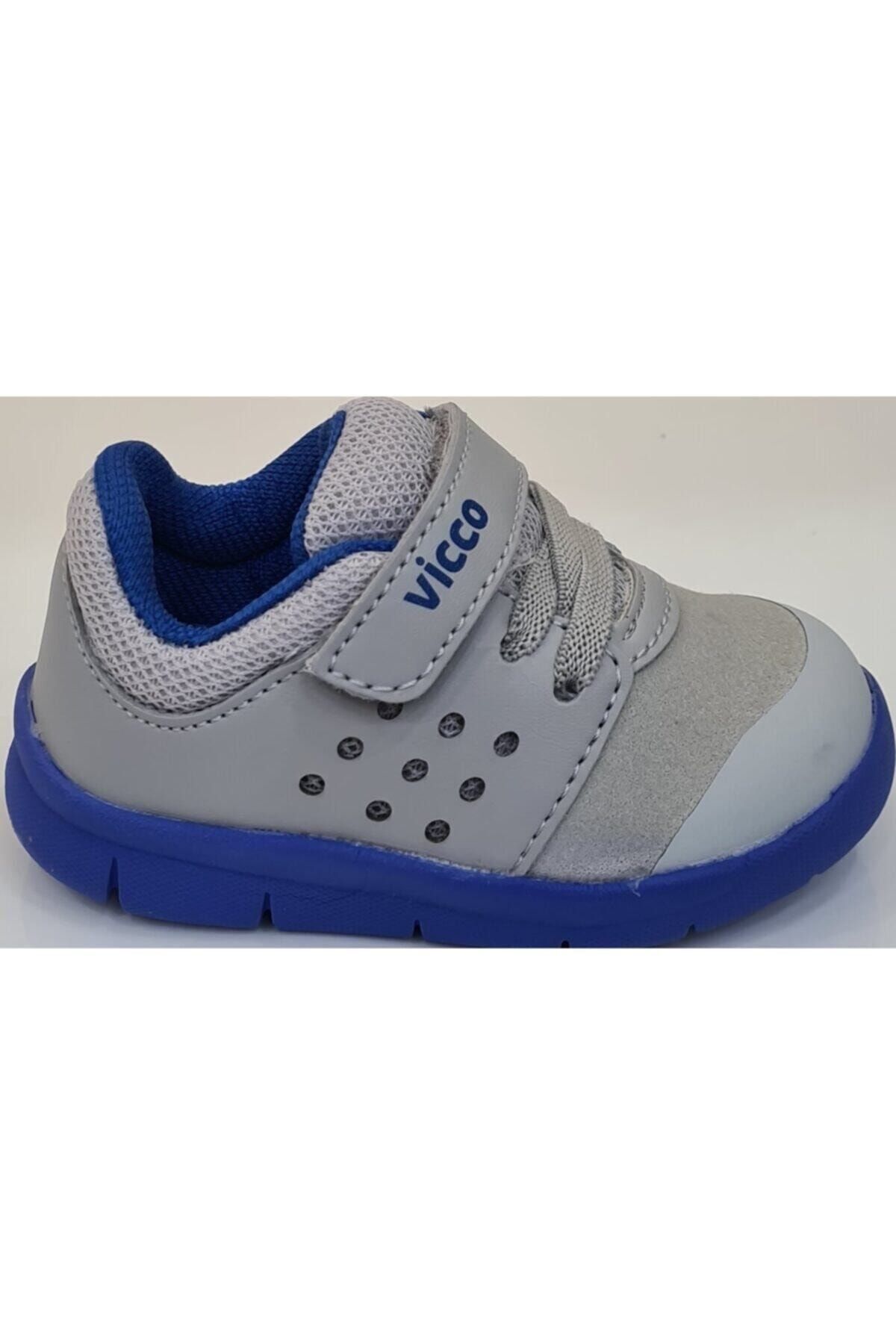 vicco erkek cocuk gri ortopedik ilk adim spor ayakkabilari 346e20k153 fiyati yorumlari trendyol