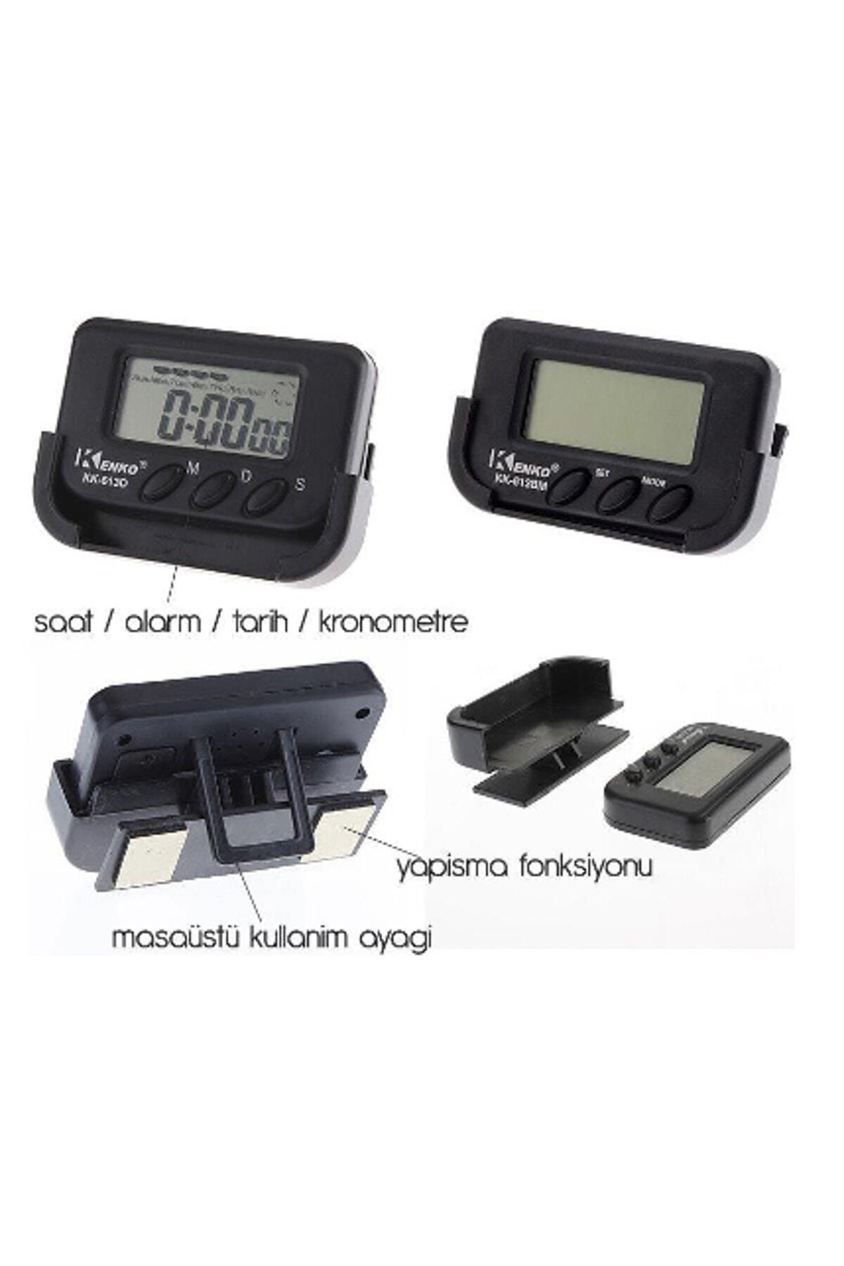 ALKILIÇ Mini Dijital Saat Tarih Kronometre Göstergesi 45a003