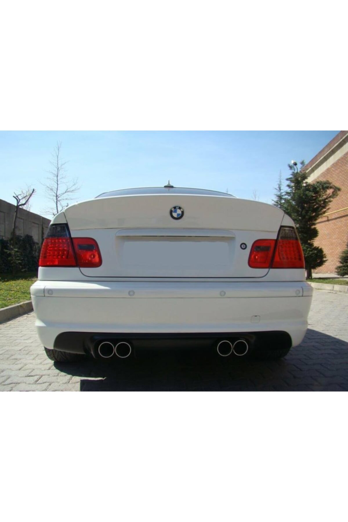 otaksan tuning Bmw E46 Coupe Csl Spoiler - Plastik - Parlak Siyah