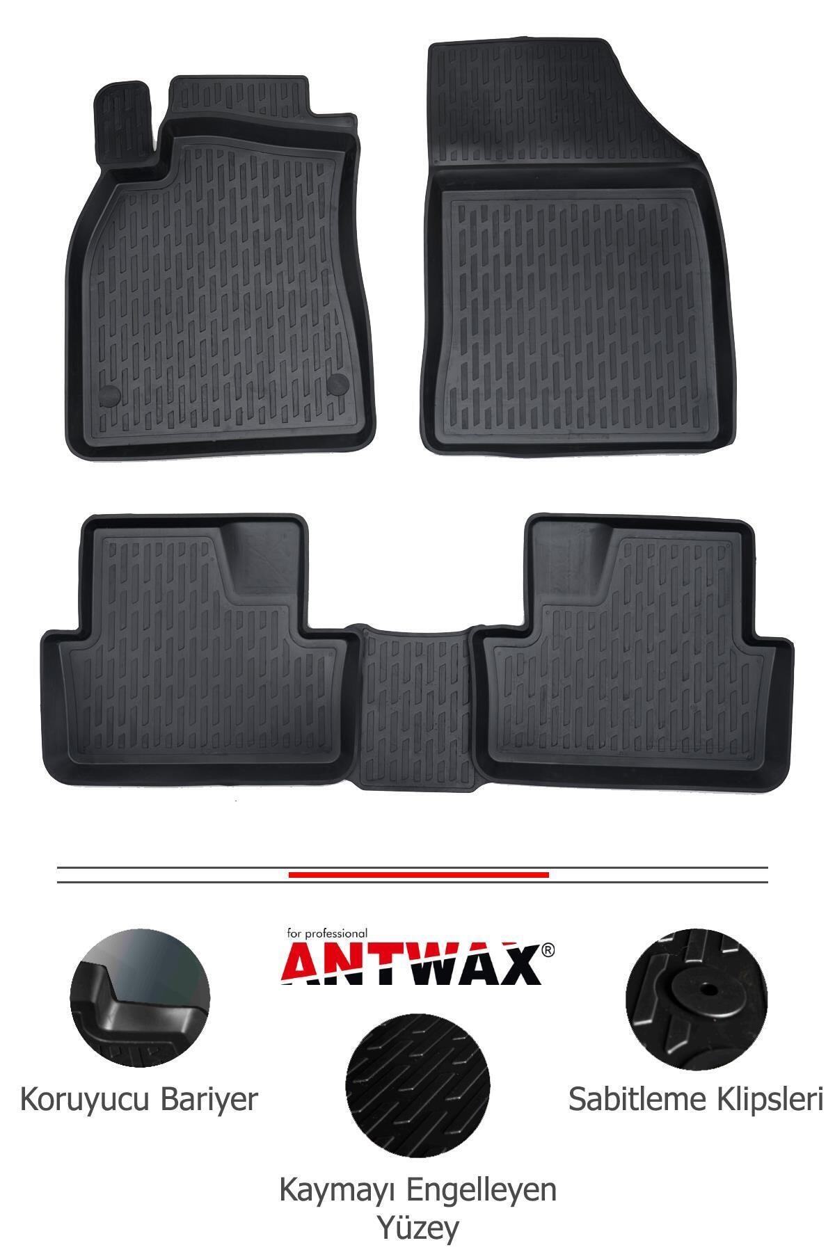 Antwax Ford C-max Araca Özel 2012-2017 3d Havuzlu Paspas X-mat Mgen